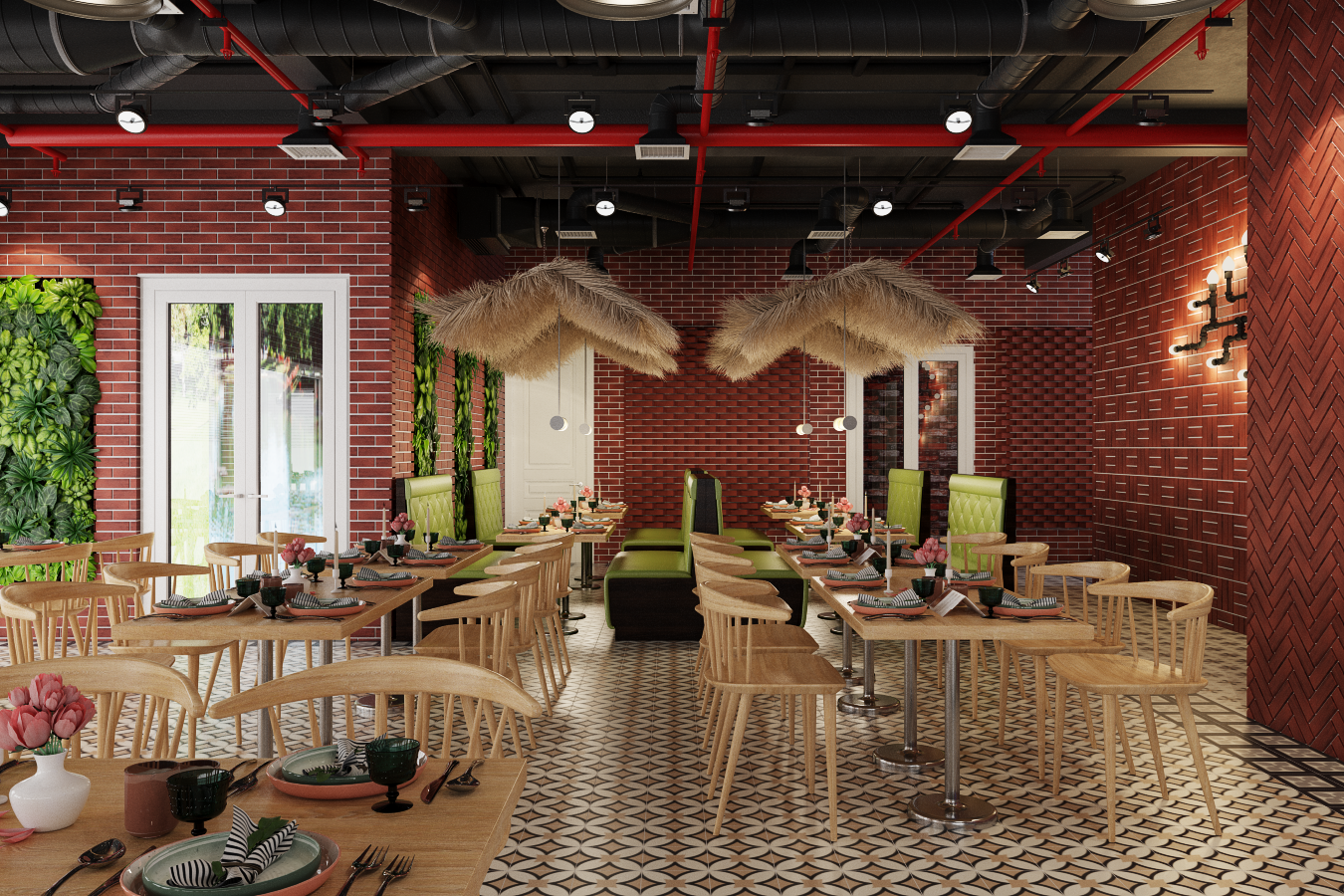 thiết kế nội thất Nhà Hàng tại Hà Nội Nhà hàng - Massage 5 1550809518