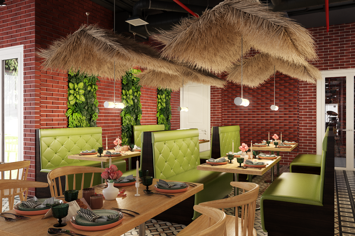 thiết kế nội thất Nhà Hàng tại Hà Nội Nhà hàng - Massage 6 1550809523