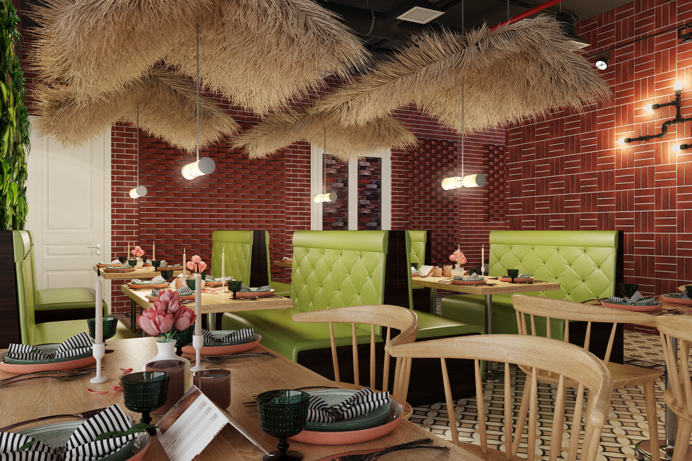 thiết kế nội thất Nhà Hàng tại Hà Nội Nhà hàng - Massage 7 1550809522