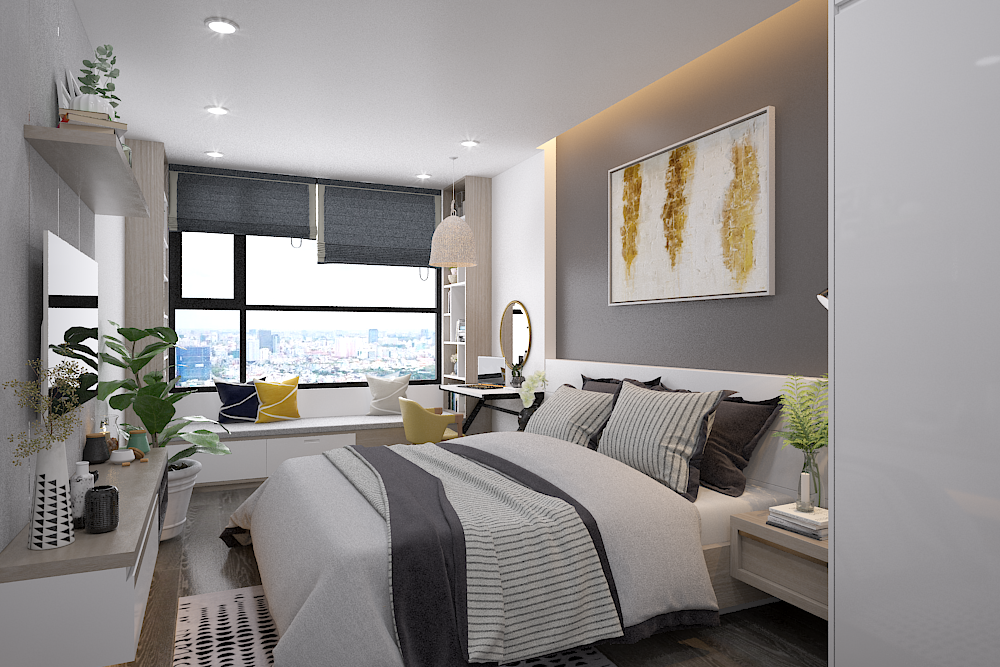 thiết kế nội thất chung cư tại Hồ Chí Minh CĂN HỘ SUNRISE RIVERSIDE - BLOCK E2 5 1550823819