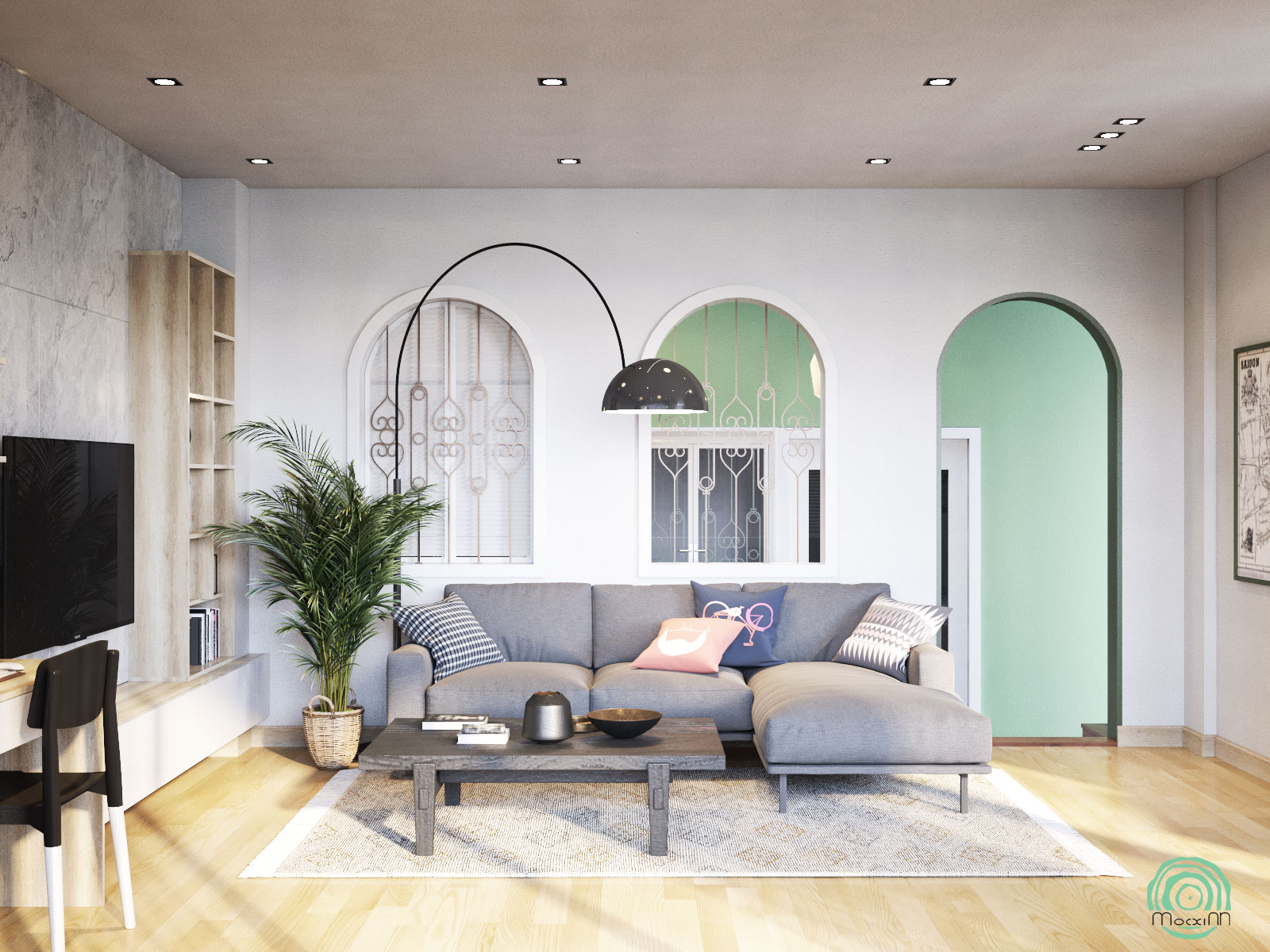 thiết kế Nội thất Nhà Cải tạo căn hộ Hàng Bông !23