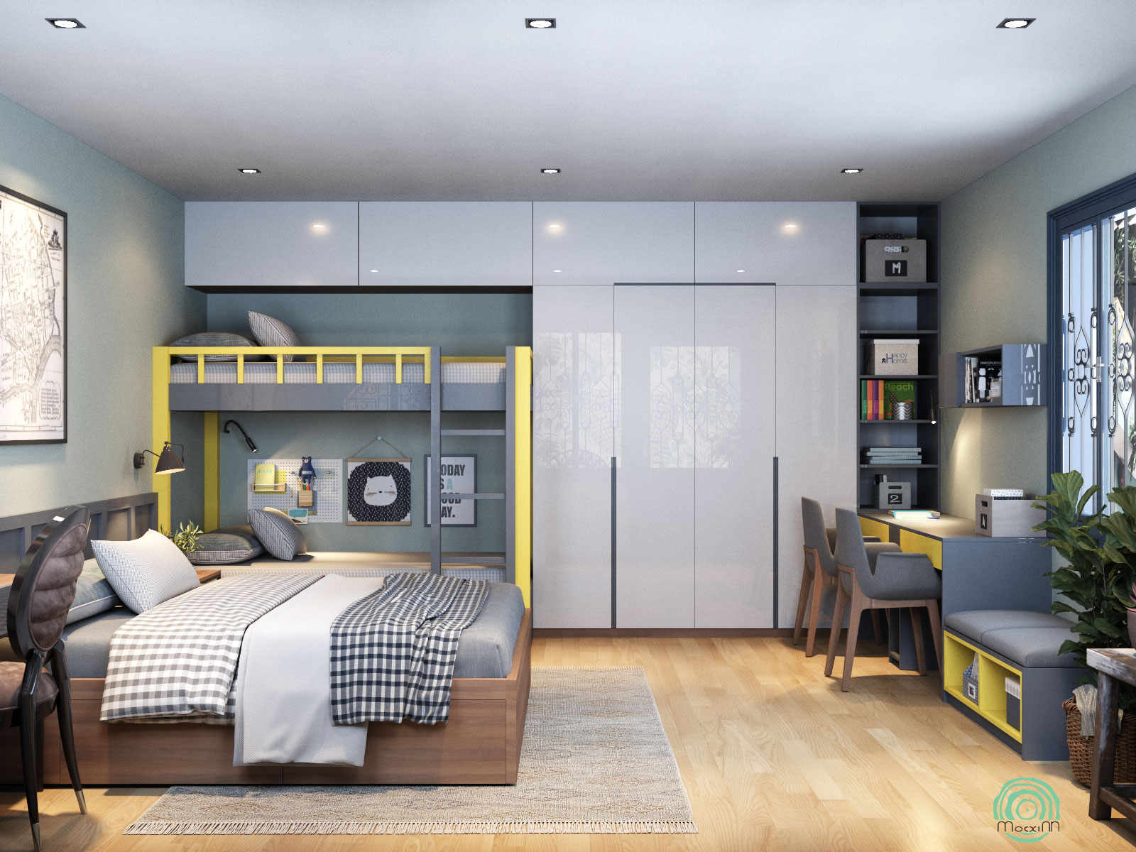 thiết kế Nội thất Nhà Cải tạo căn hộ Hàng Bông !106