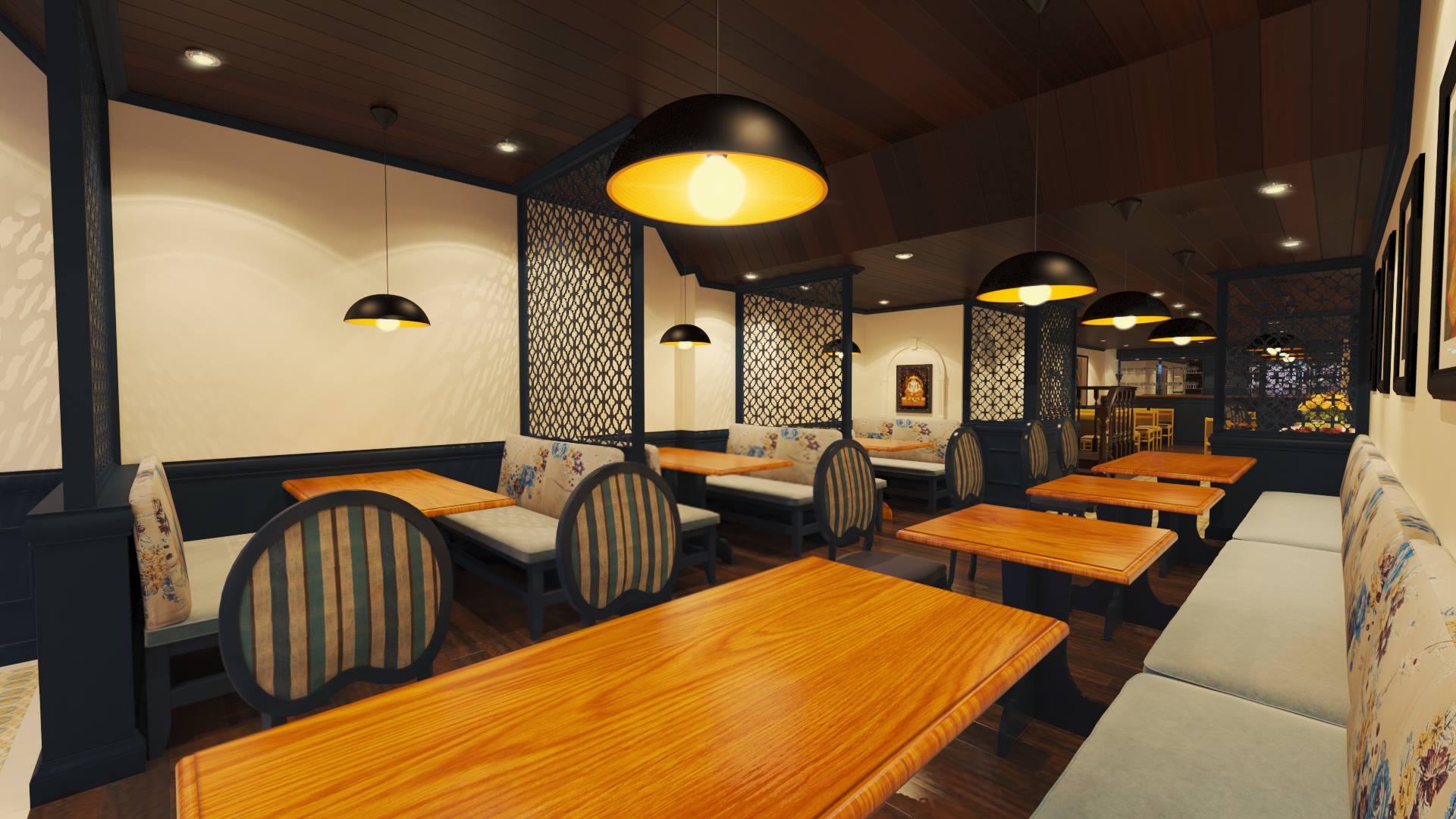 thiết kế Nội thất Nhà Hàng  Cải tạo nhà hàng ashoka24