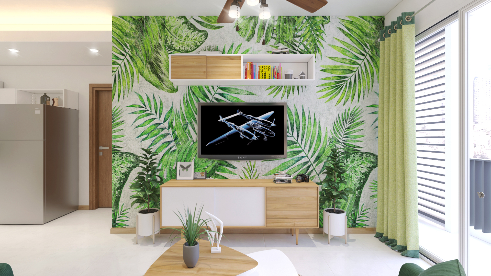 thiết kế nội thất chung cư tại Hồ Chí Minh  thiết kế căn hộ chung cư jamona city 2 1552464980