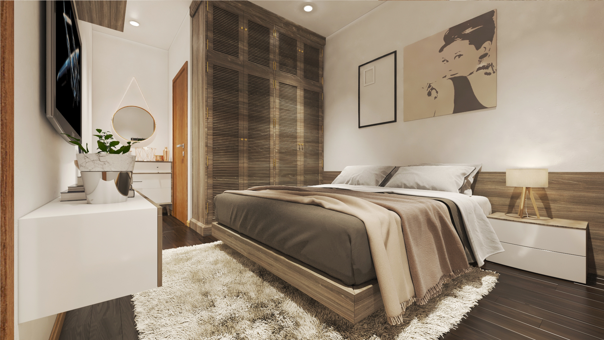 thiết kế nội thất chung cư tại Hồ Chí Minh  thiết kế căn hộ chung cư jamona city 5 1552464981