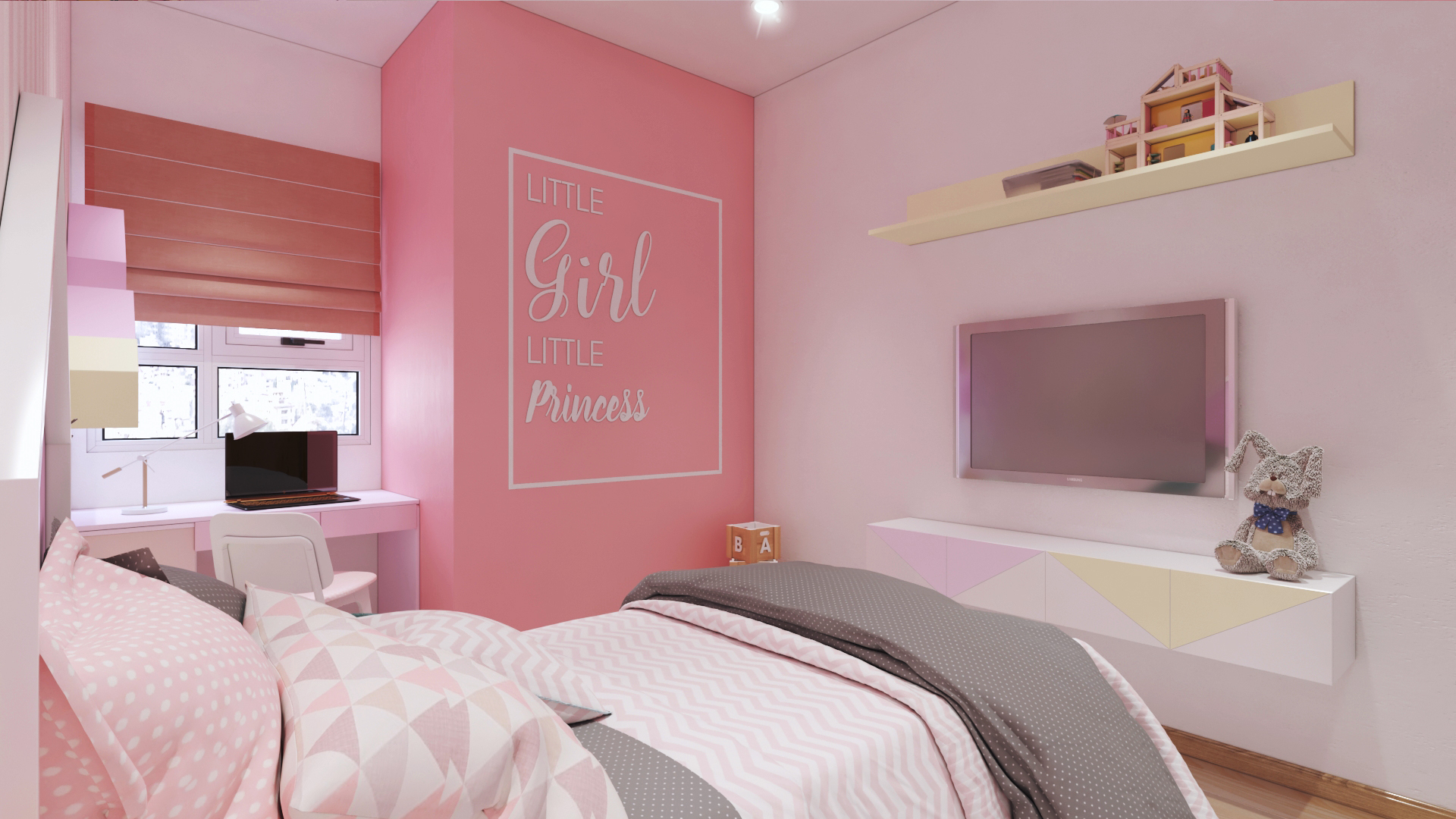 thiết kế nội thất chung cư tại Hồ Chí Minh  thiết kế căn hộ chung cư jamona city 8 1552464983