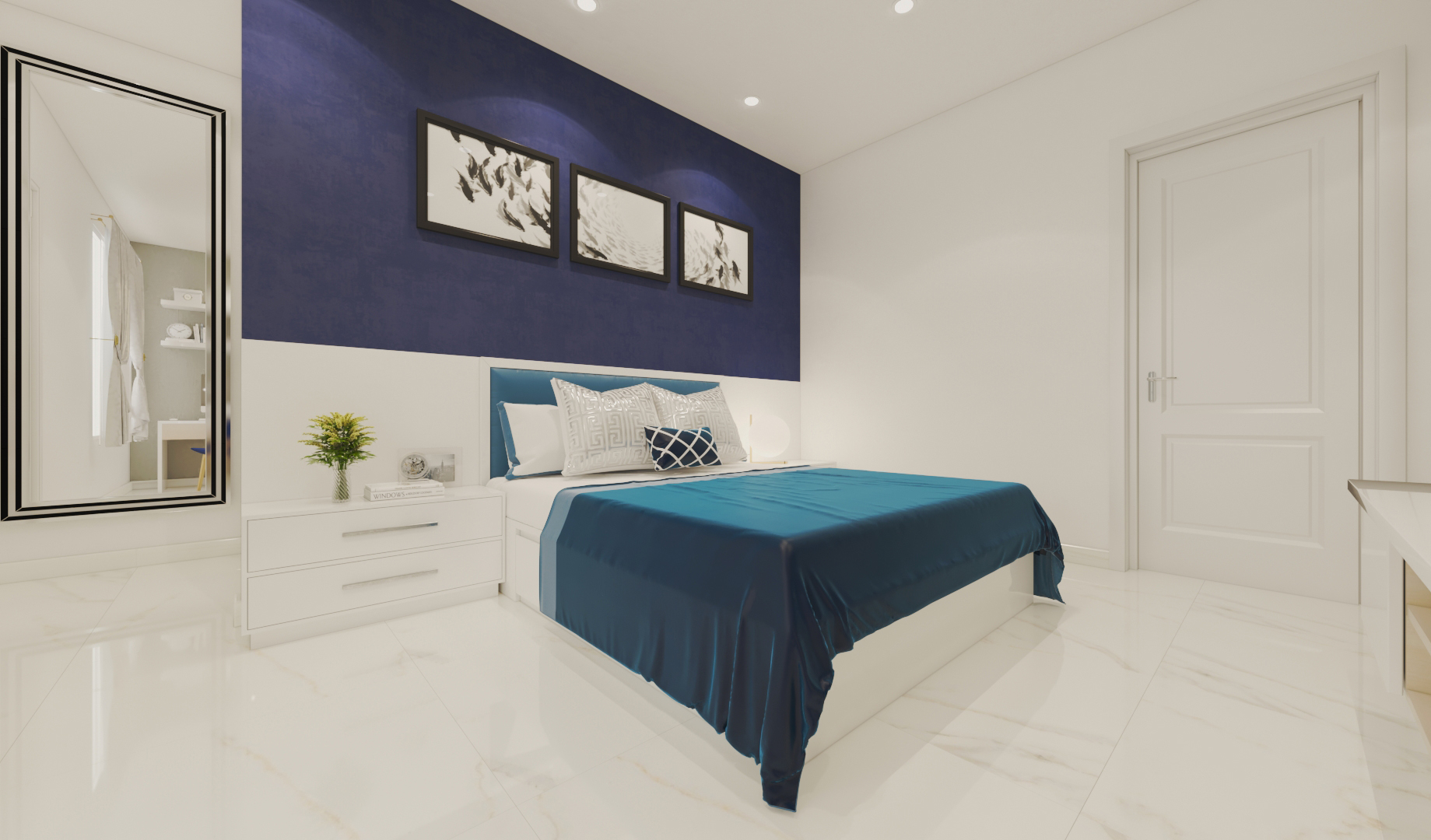 thiết kế nội thất Nhà Mặt Phố tại Bình Dương Nhà phố Binh Dương 17 1552466666