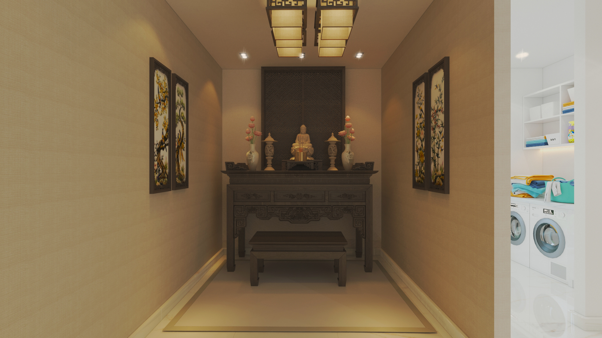 thiết kế nội thất Nhà Mặt Phố tại Bình Dương Nhà phố Binh Dương 19 1552466667