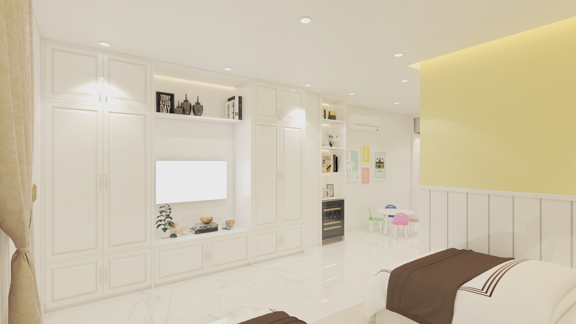 thiết kế nội thất Nhà Mặt Phố tại Bình Dương Nhà phố Binh Dương 9 1552466661