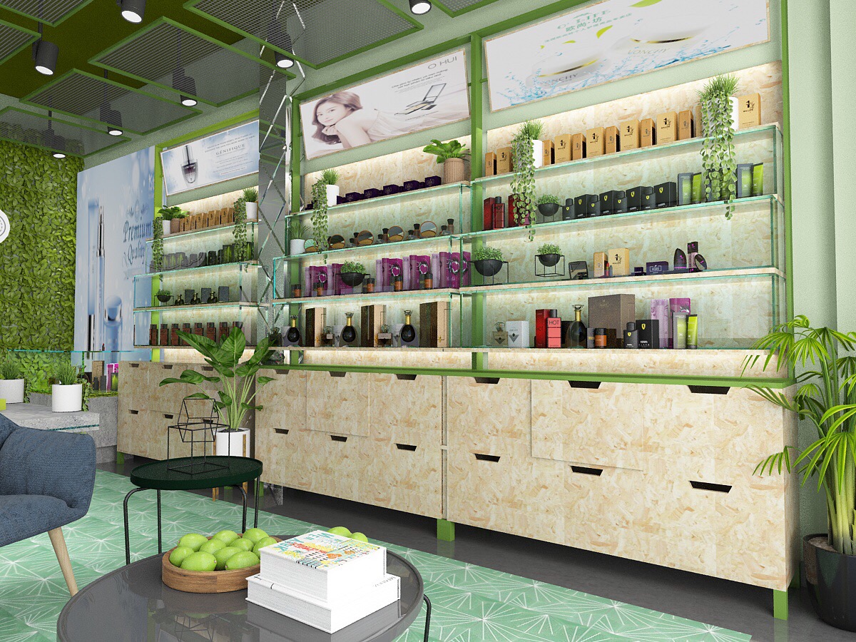 thiết kế nội thất Showroom tại Hồ Chí Minh Showroom mỹ phẩm 0 1552693893