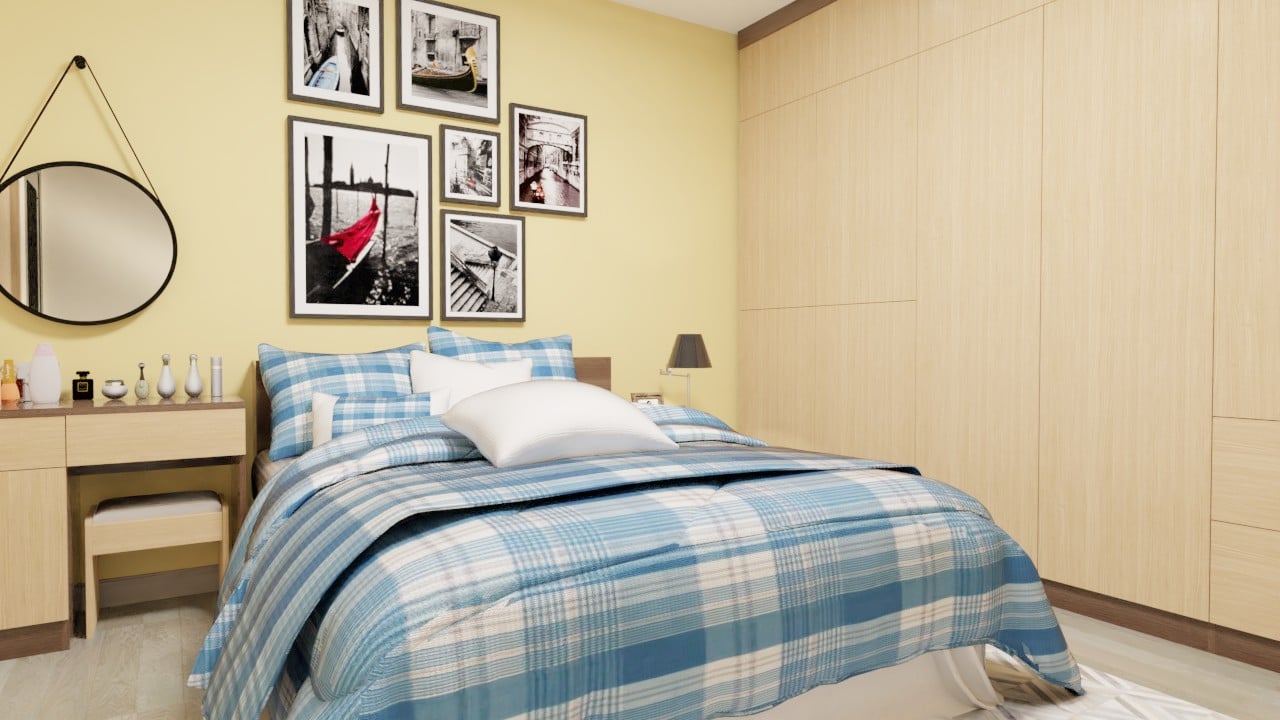 thiết kế nội thất chung cư tại Hà Nội Nội thất căn hộ 503 Chung cư One18, 298 Ngọc Lâm - Long Biên - Hà Nội  5 1552887220