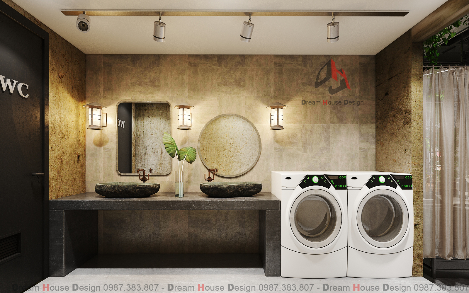 thiết kế nội thất Công Trình Công Cộng tại Hà Nội HAIR SALON HÀ MY 7 1553160968