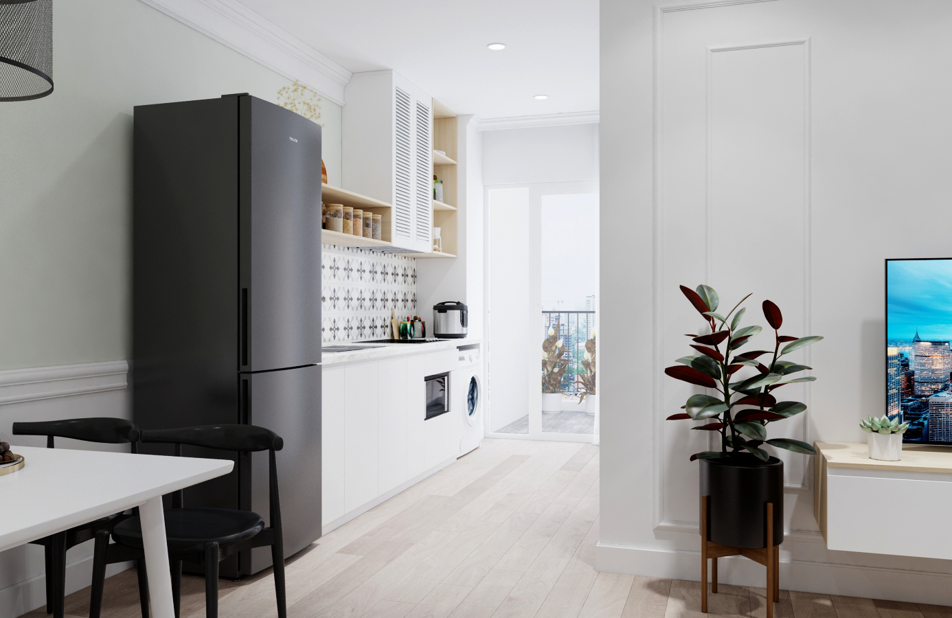 thiết kế Nội thất Chung Cư Sea Zoom108