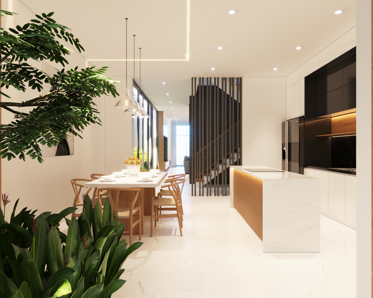 thiết kế nội thất Nhà Mặt Phố tại Hồ Chí Minh KHAM'house interior 0 1554269425