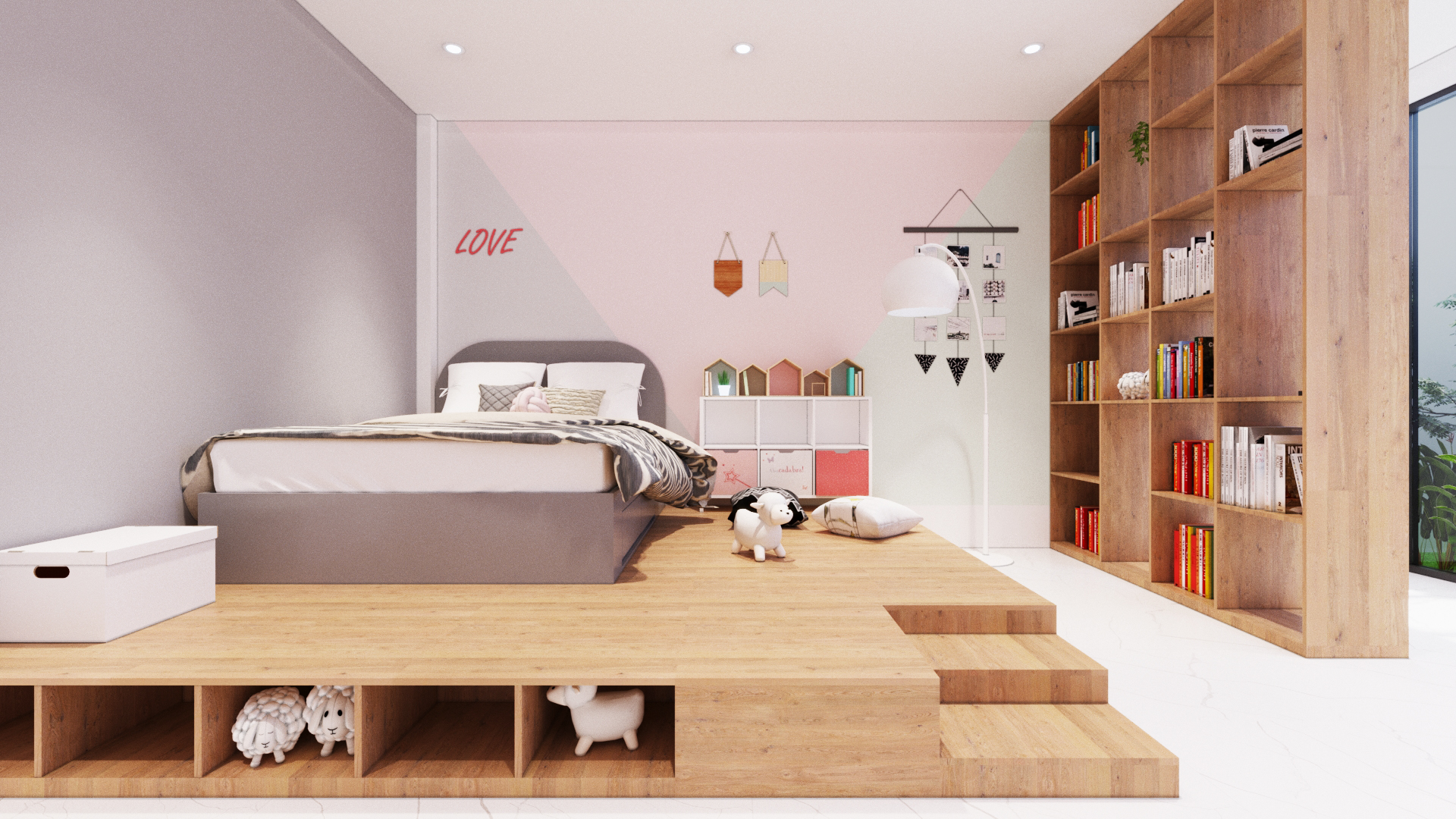 thiết kế nội thất Nhà Mặt Phố tại Hồ Chí Minh KHAM'house interior 15 1554269429