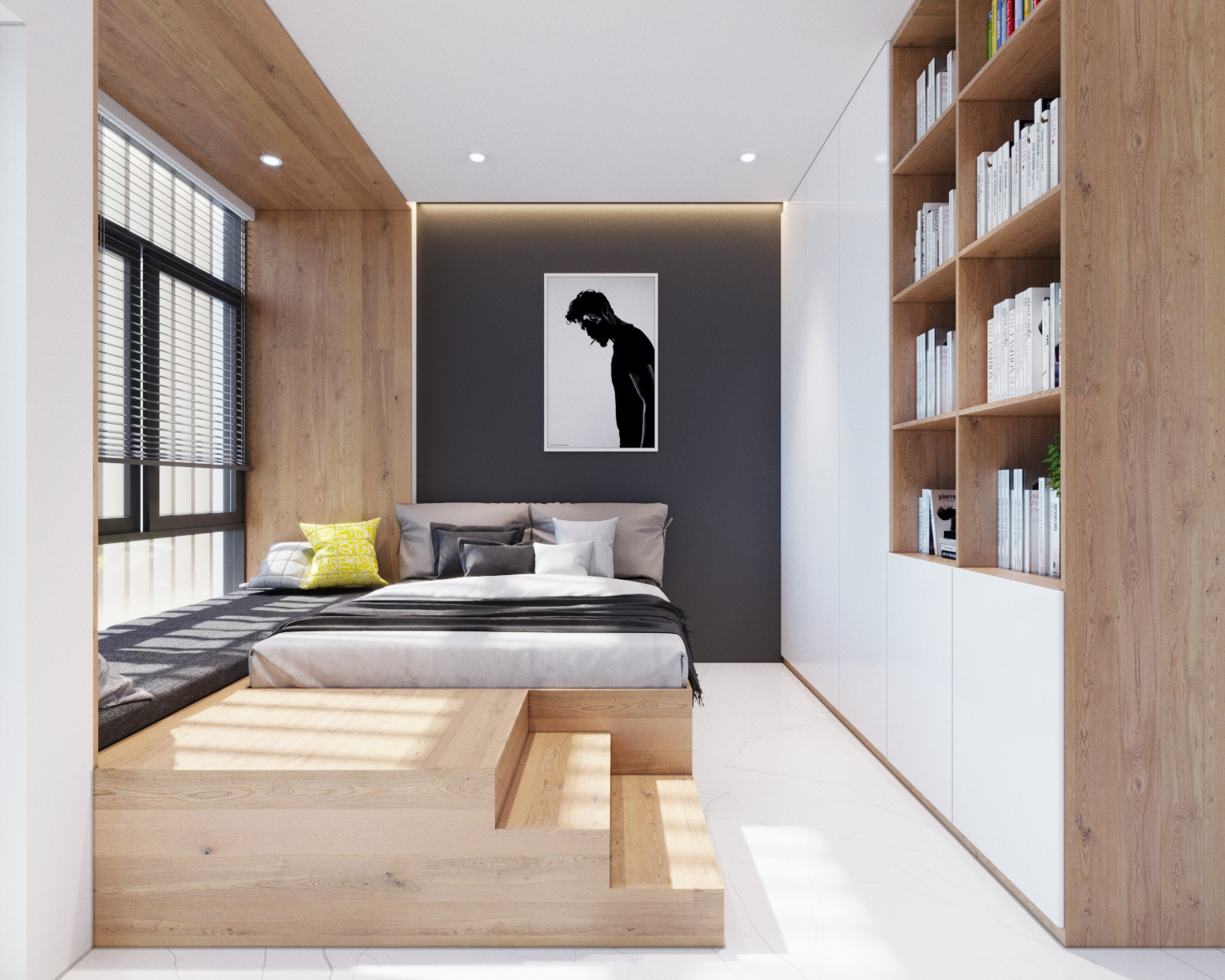 thiết kế nội thất Nhà Mặt Phố tại Hồ Chí Minh KHAM'house interior 19 1554269430