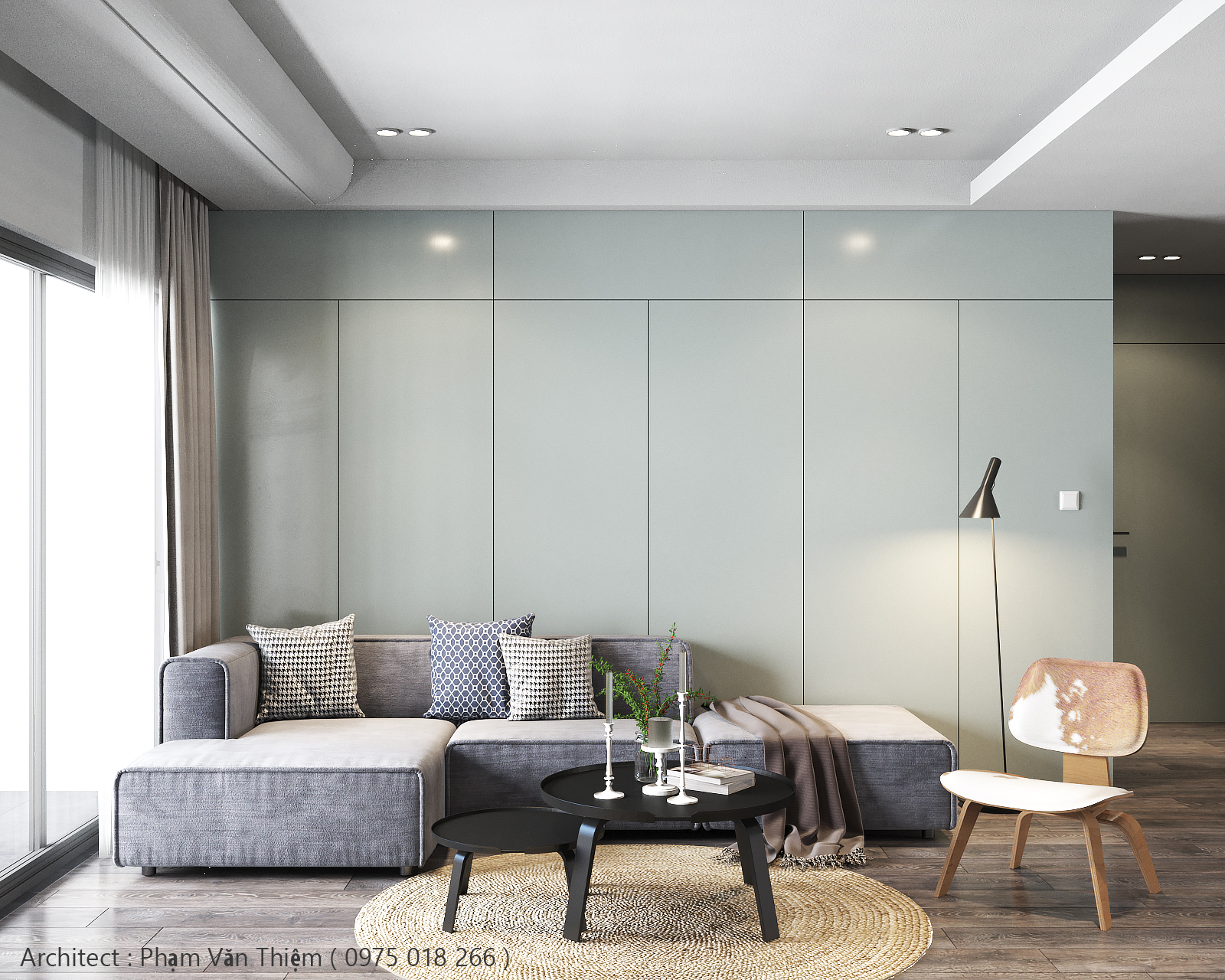 thiết kế nội thất chung cư tại Hà Nội PH_190407 0 1554610639