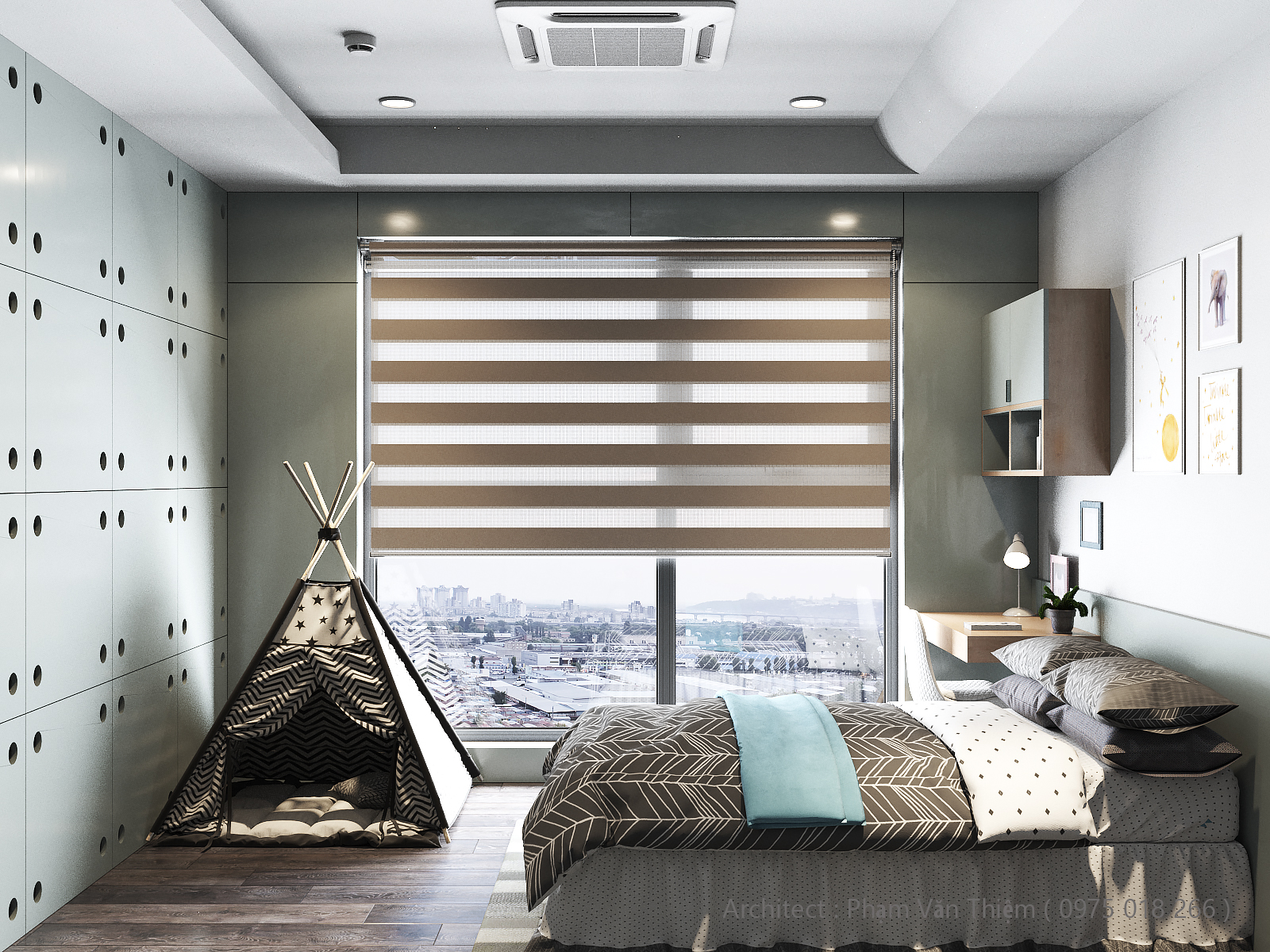 thiết kế nội thất chung cư tại Hà Nội PH_190407 11 1554610645