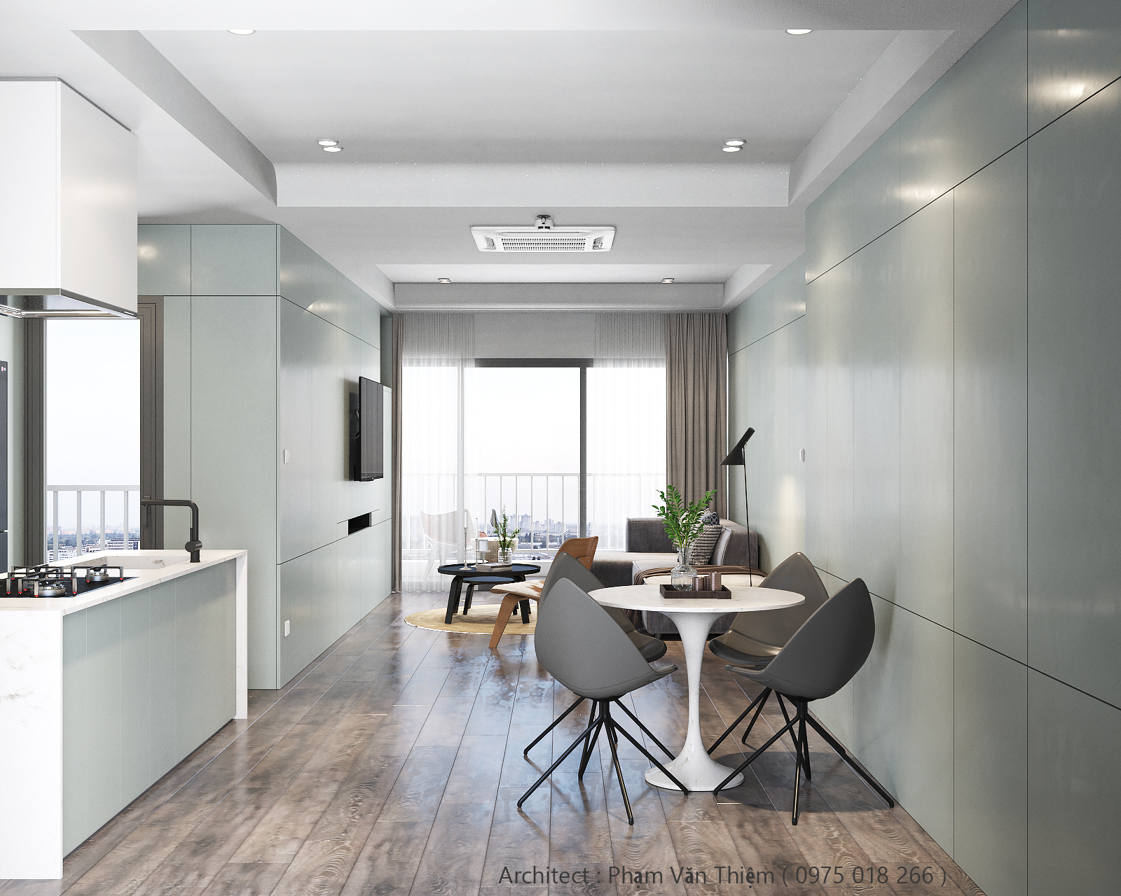 thiết kế nội thất chung cư tại Hà Nội PH_190407 1 1554610640