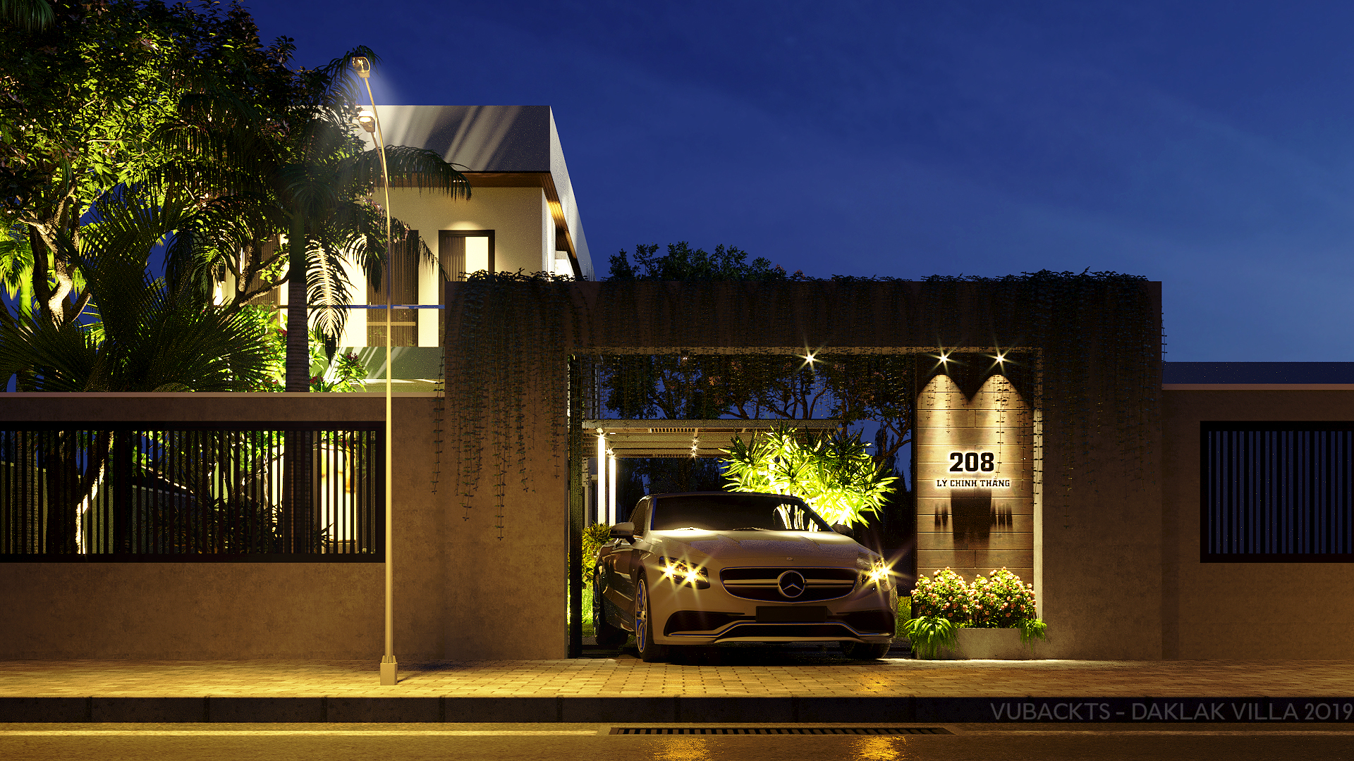 thiết kế Biệt Thự 2 tầng tại Đắk Lắk Villa Daklak _ 2019 0 1555236299