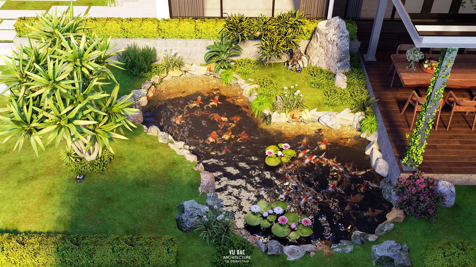 thiết kế Biệt Thự 2 tầng tại Đắk Lắk Villa Daklak _ 2019 2 1555236300