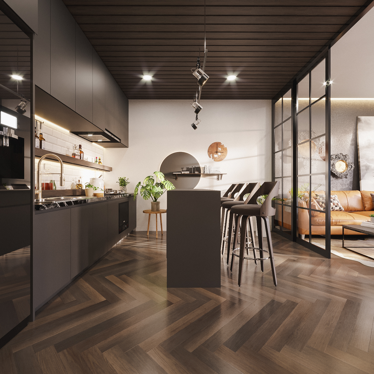 thiết kế nội thất chung cư tại Đà Nẵng Căn hộ 003 0 1555241907