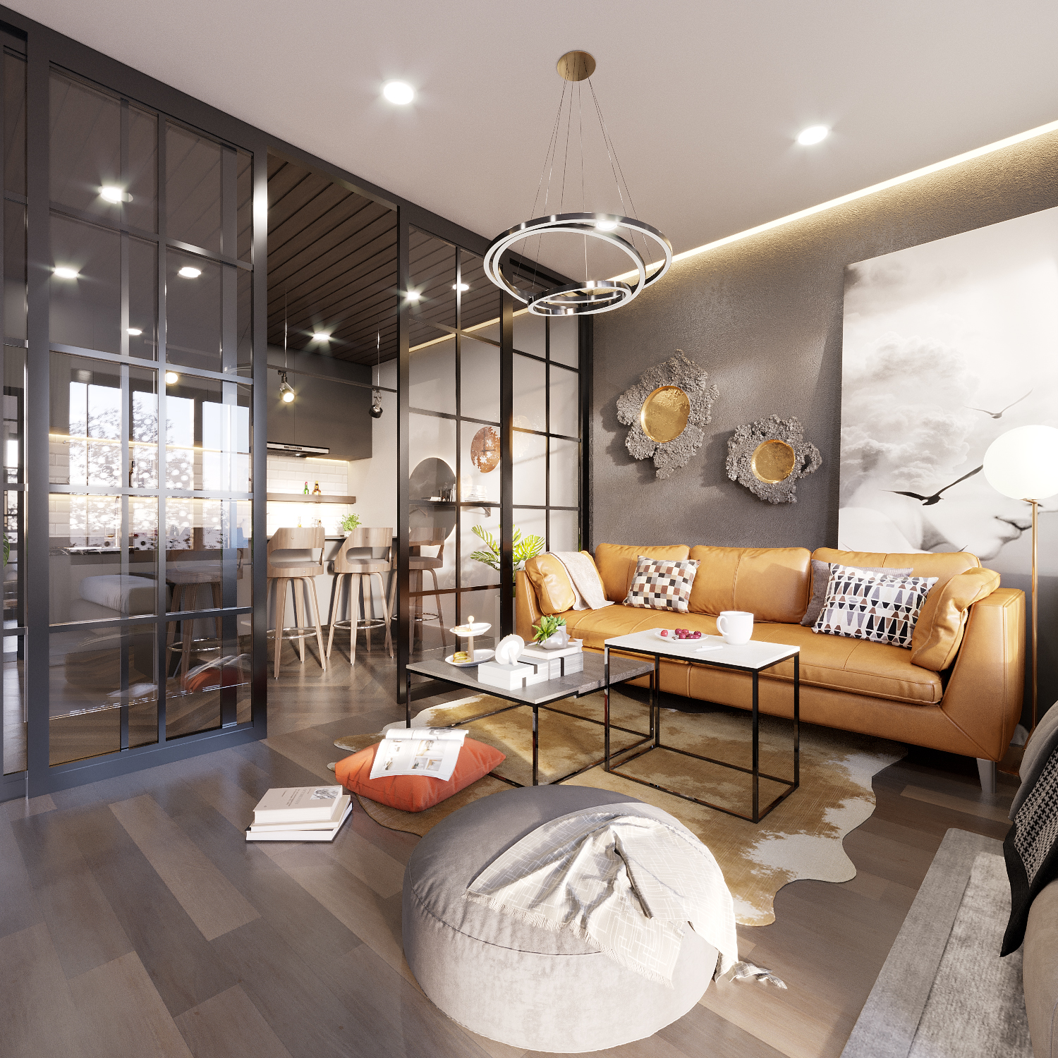 thiết kế nội thất chung cư tại Đà Nẵng Căn hộ 003 2 1555241908