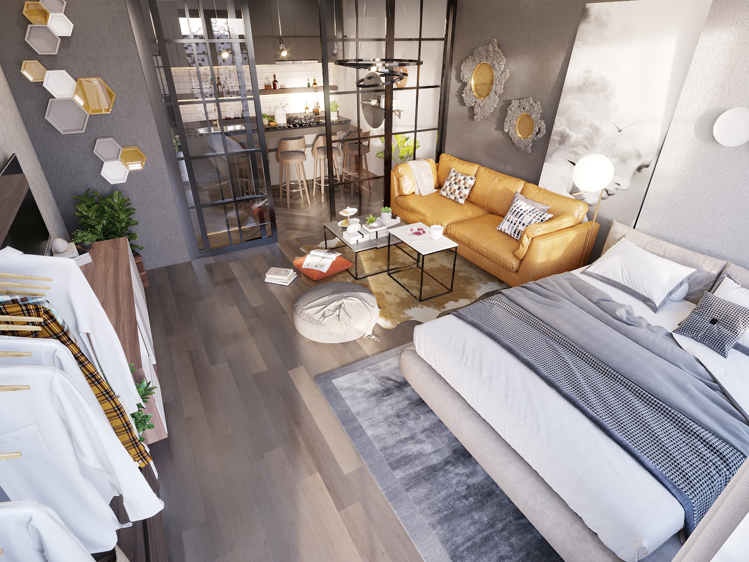 thiết kế nội thất chung cư tại Đà Nẵng Căn hộ 003 6 1555241909