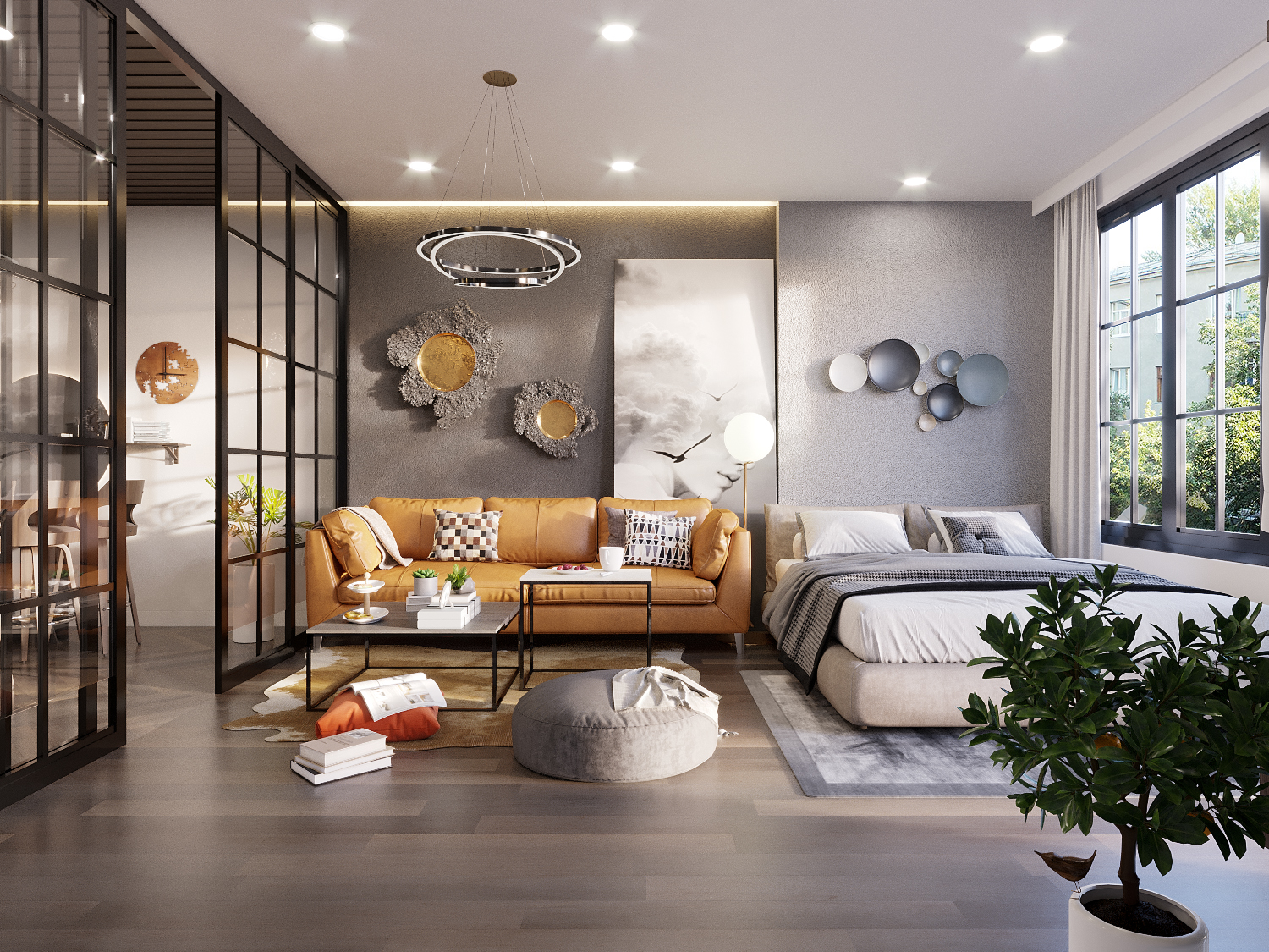 thiết kế nội thất chung cư tại Đà Nẵng Căn hộ 003 9 1555241910