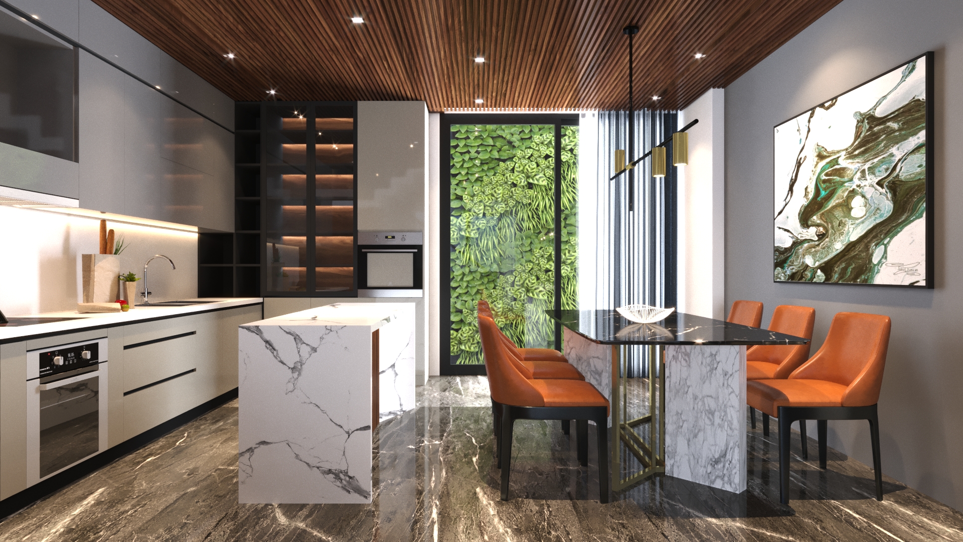 thiết kế Nhà Mặt Phố 3 tầng tại Đà Nẵng N house 2 1555265733