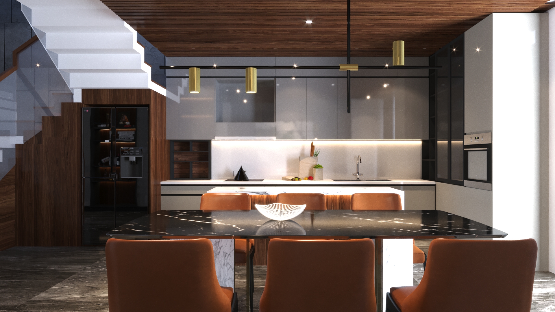 thiết kế Nhà Mặt Phố 3 tầng tại Đà Nẵng N house 5 1555265733