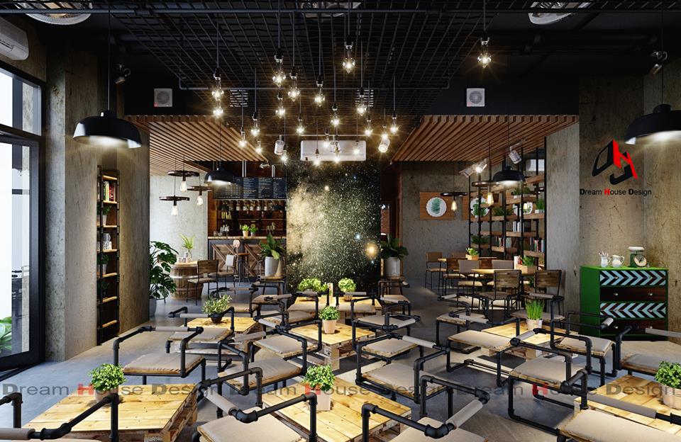 thiết kế nội thất Cafe tại Hà Nội LA MEMORIA CAFE 1 1555488536
