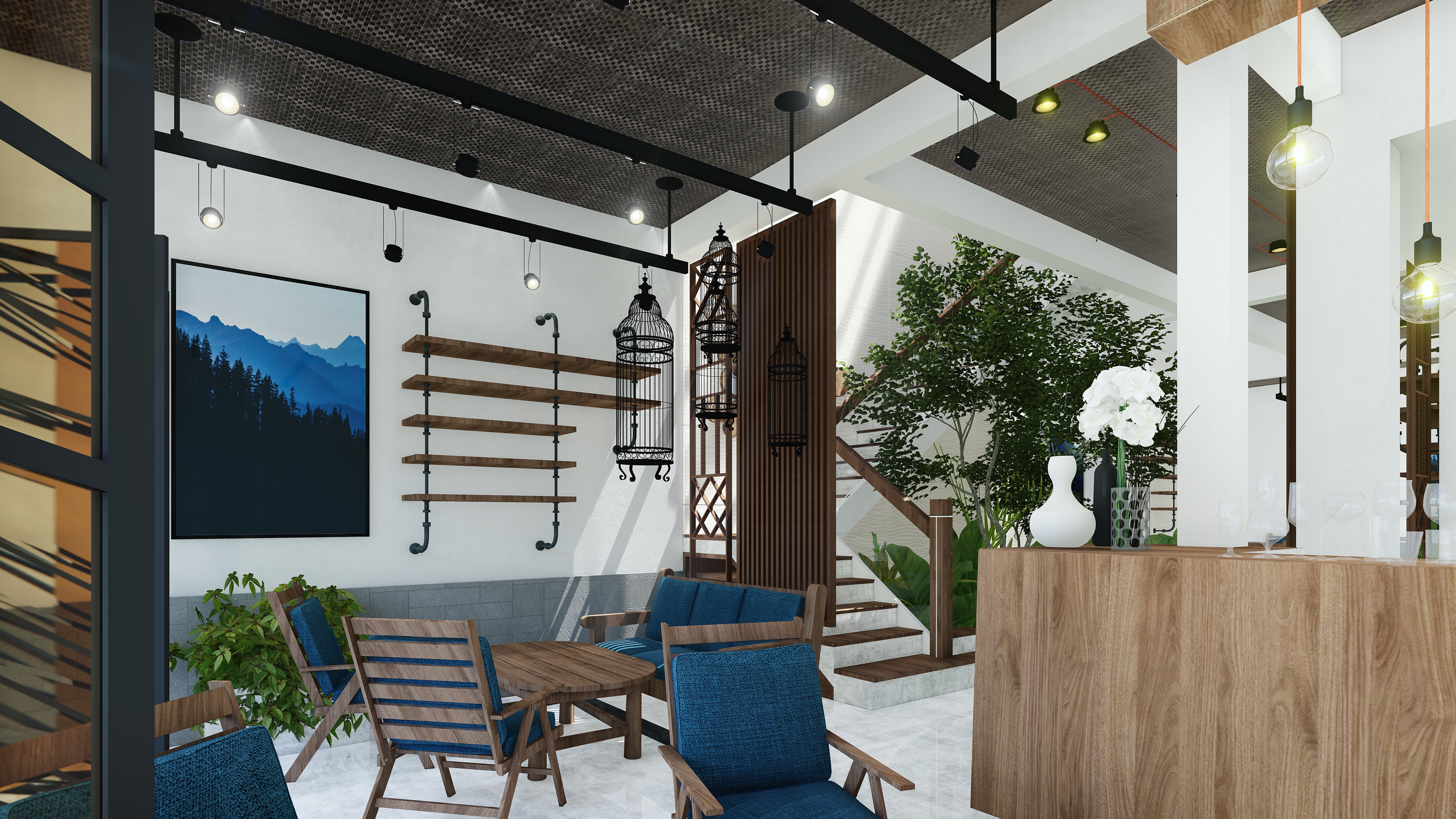 thiết kế Nội thất Nhà S.LA House120