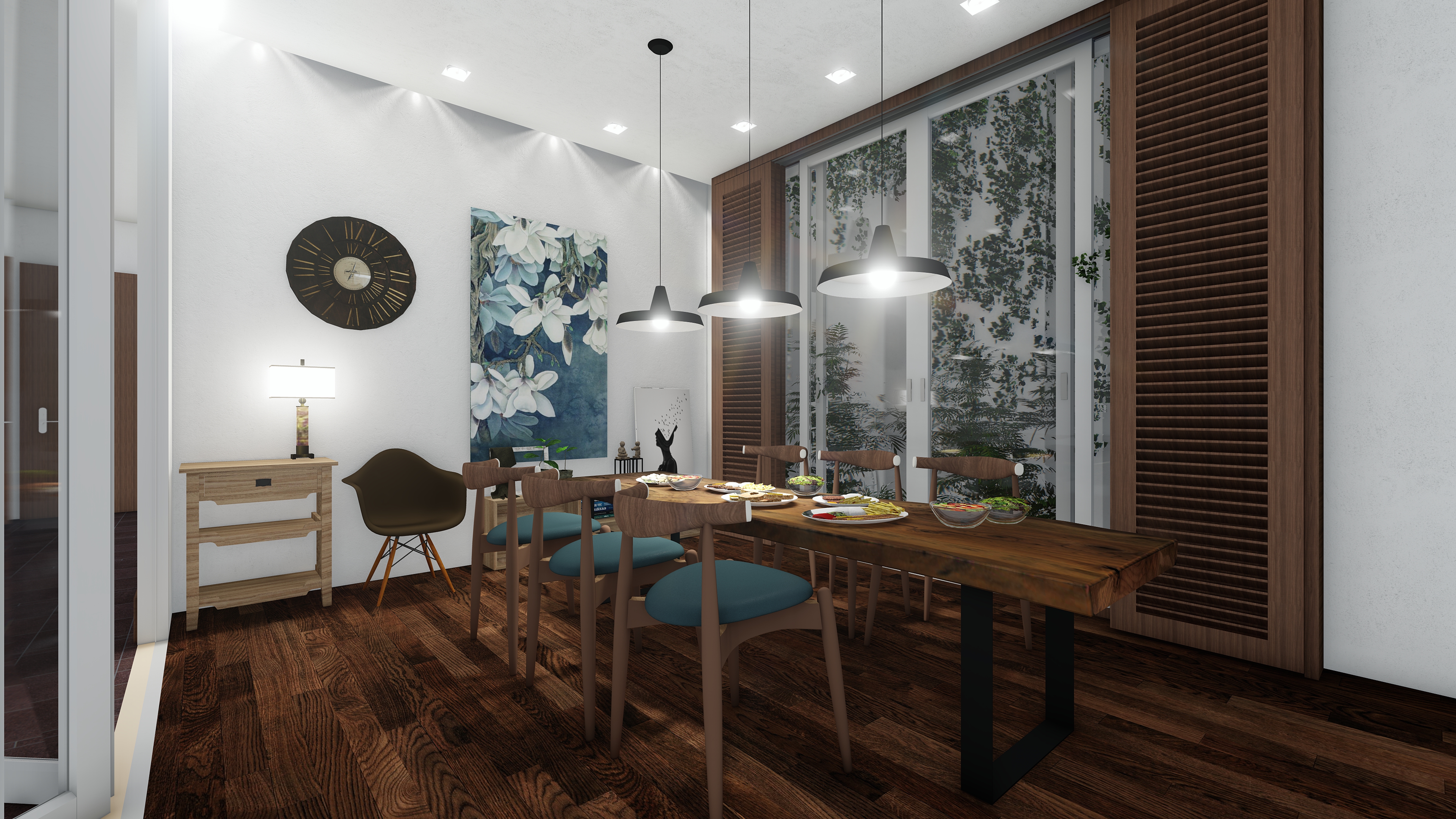 thiết kế Nội thất Nhà S.LA House350