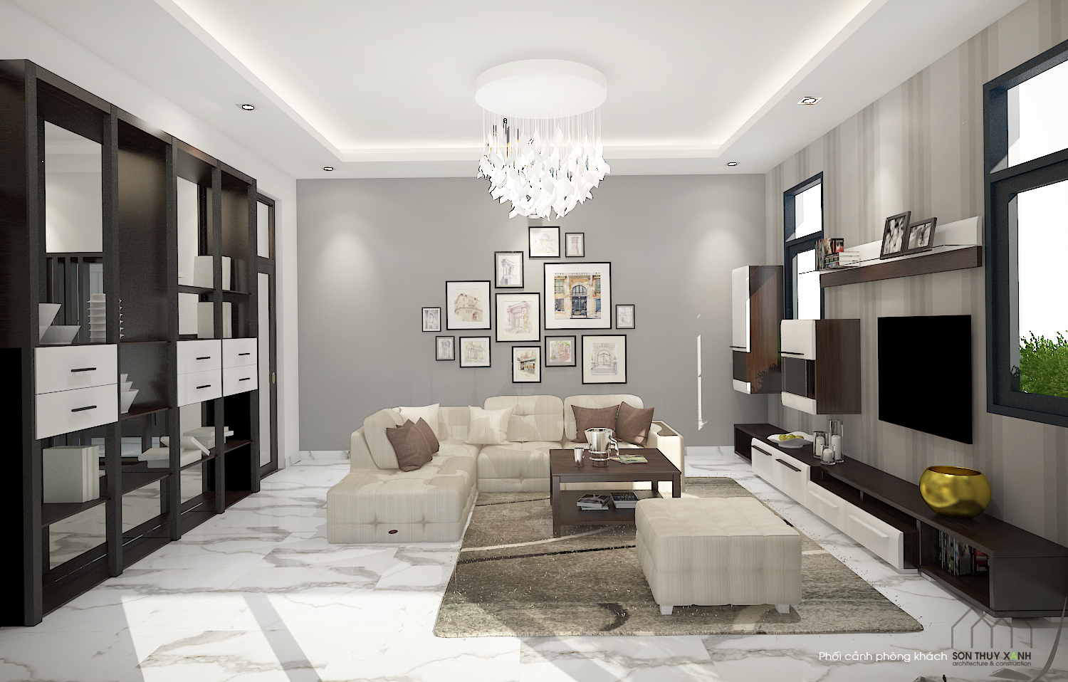 thiết kế Nội thất Biệt Thự 4 tầng Biệt thự Đoàn Khuê - Đa Phước 8 09