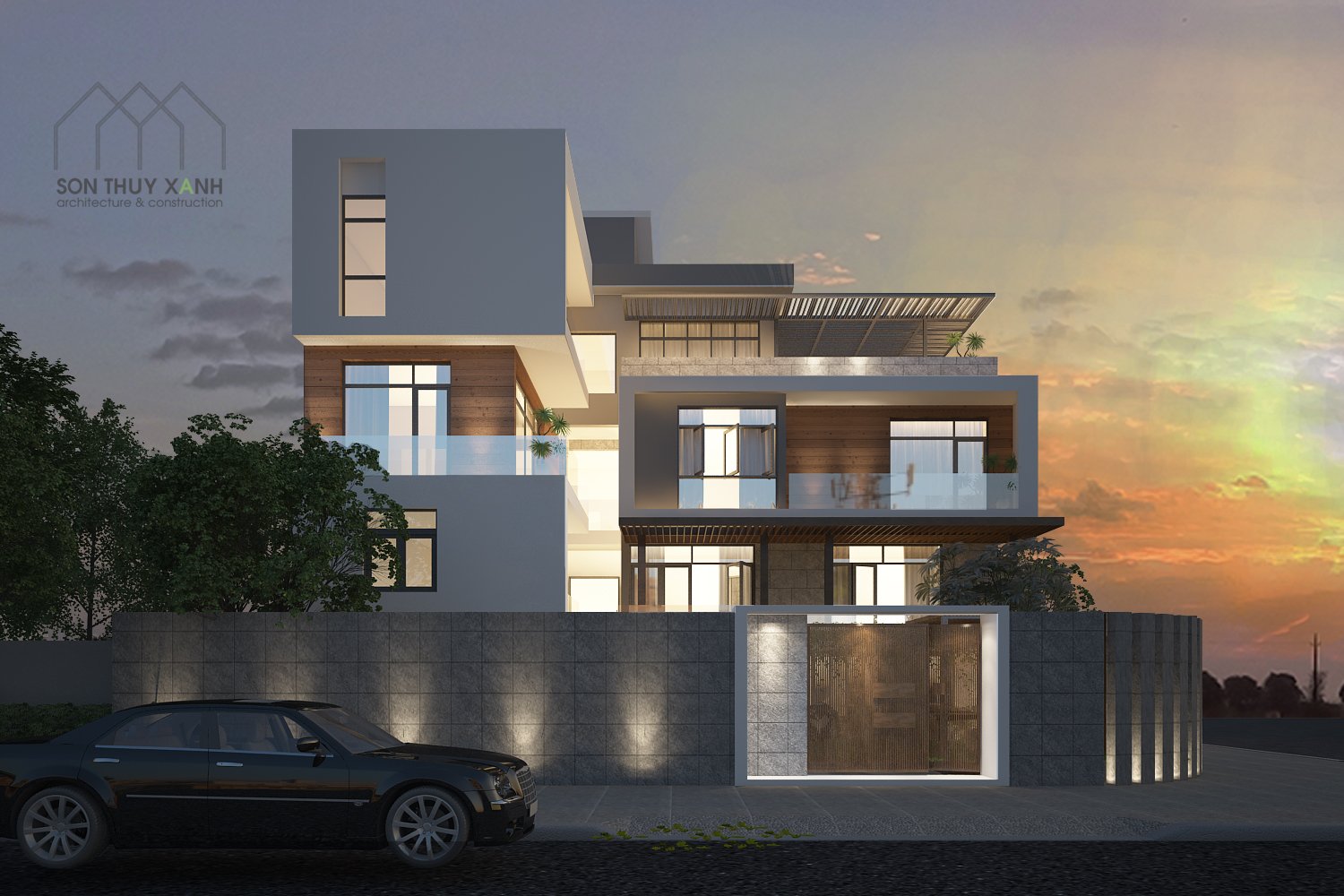 thiết kế Nội thất Biệt Thự 4 tầng Biệt thự Đoàn Khuê - Đa Phước 8 30