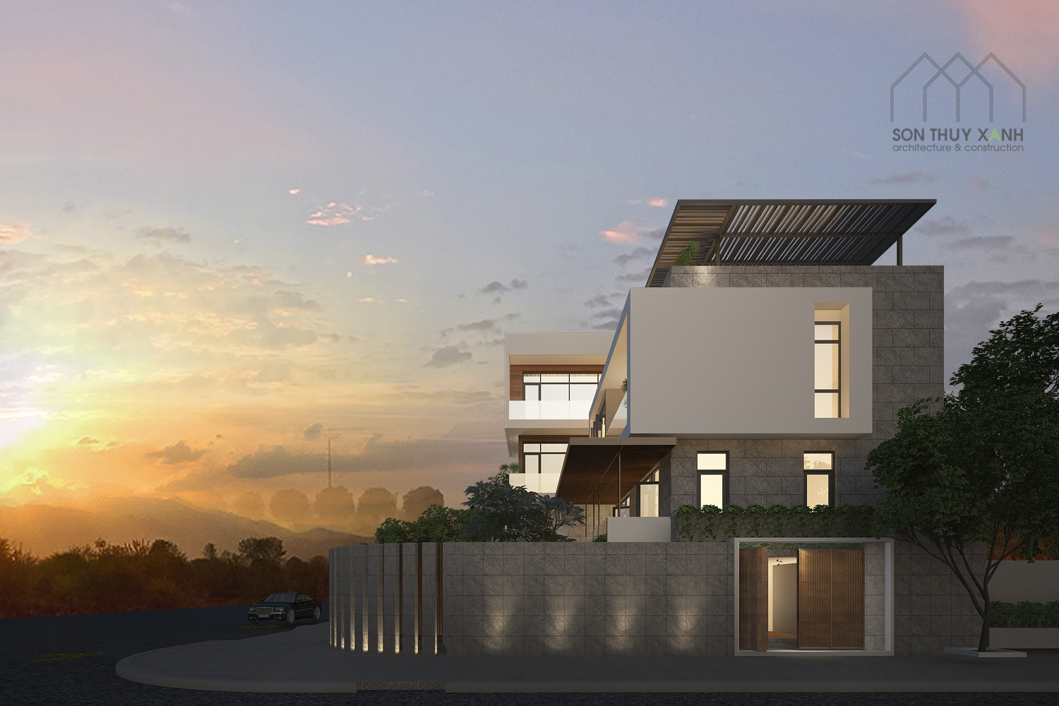 thiết kế Nội thất Biệt Thự 4 tầng Biệt thự Đoàn Khuê - Đa Phước 8 70