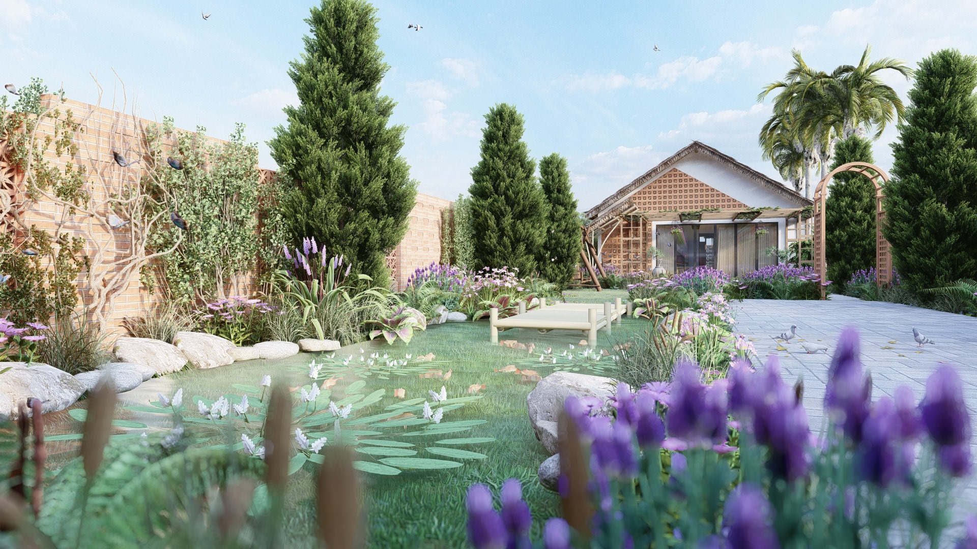 thiết kế Nhà tại Đồng Nai NHÀ SINH HOẠT TUẦN ,NGHĨ DƯỠNG  13 1557156712