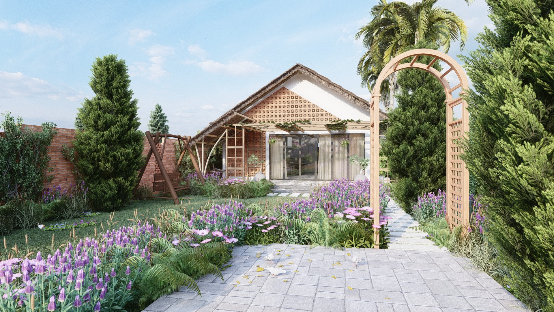 thiết kế Nhà tại Đồng Nai NHÀ SINH HOẠT TUẦN ,NGHĨ DƯỠNG  14 1557156712