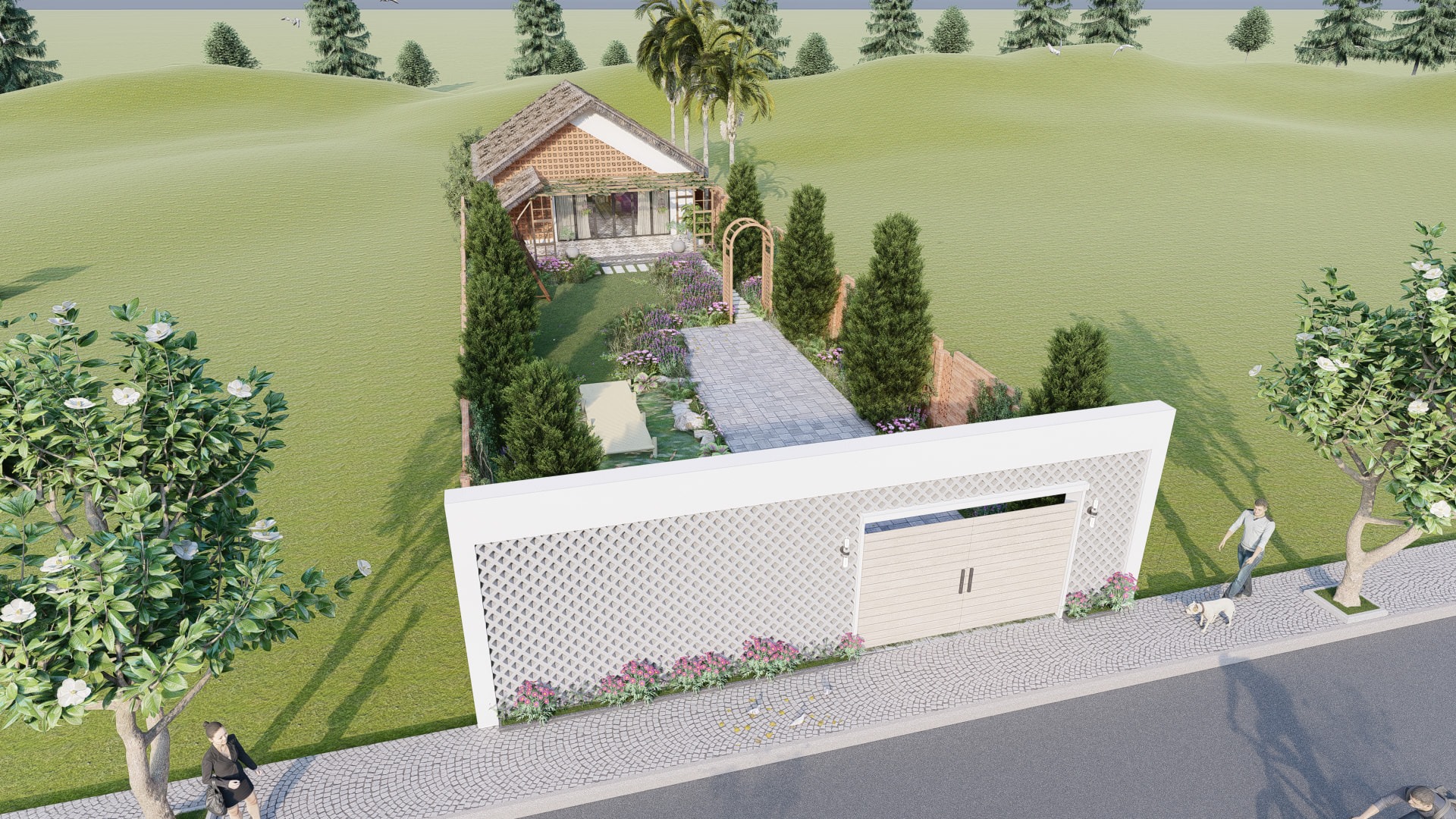 thiết kế Nhà tại Đồng Nai NHÀ SINH HOẠT TUẦN ,NGHĨ DƯỠNG  4 1557156707