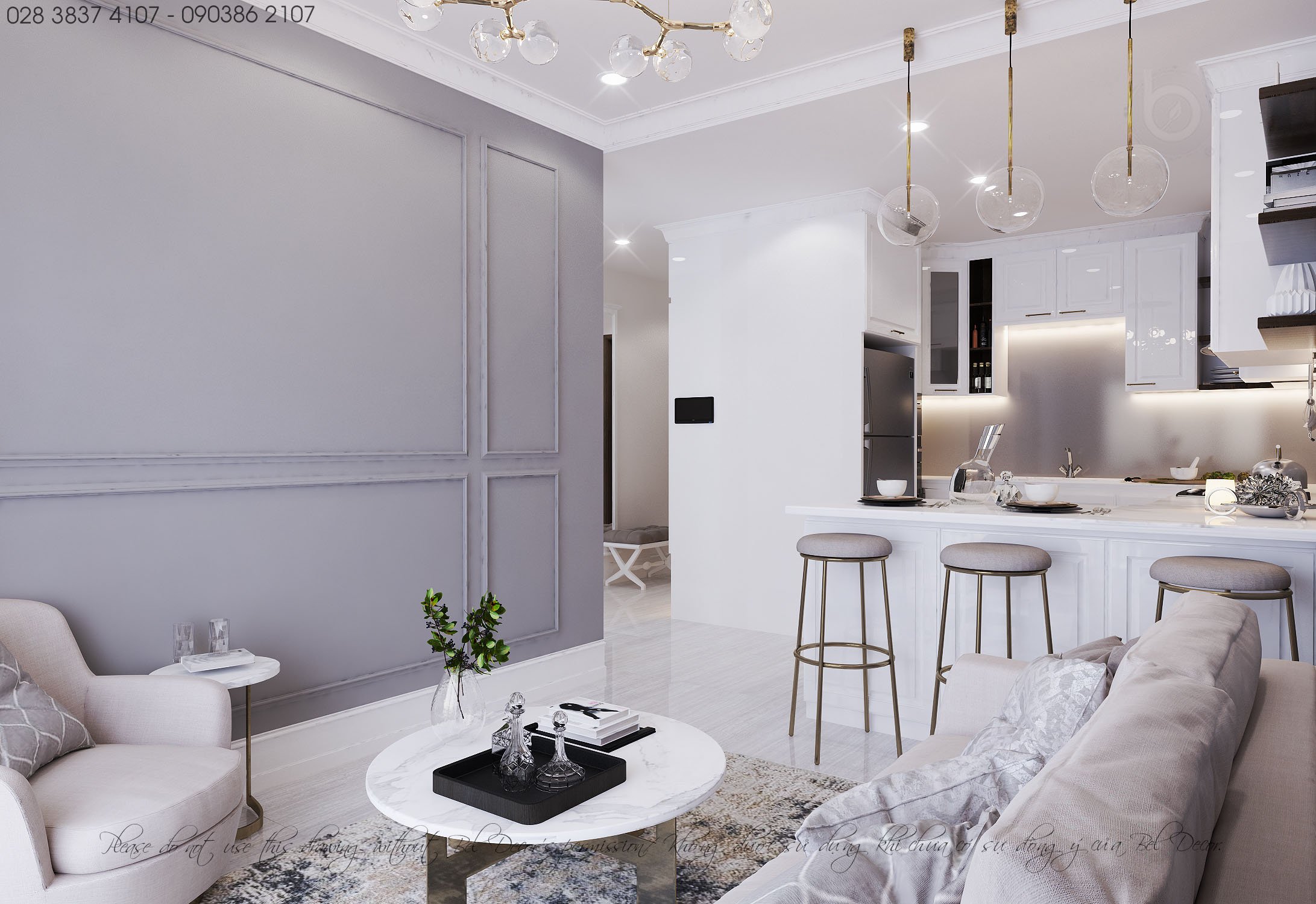 thiết kế nội thất chung cư tại Hồ Chí Minh THIẾT KẾ NỘI THẤT CĂN HỘ (HO1895) 1 1557475035