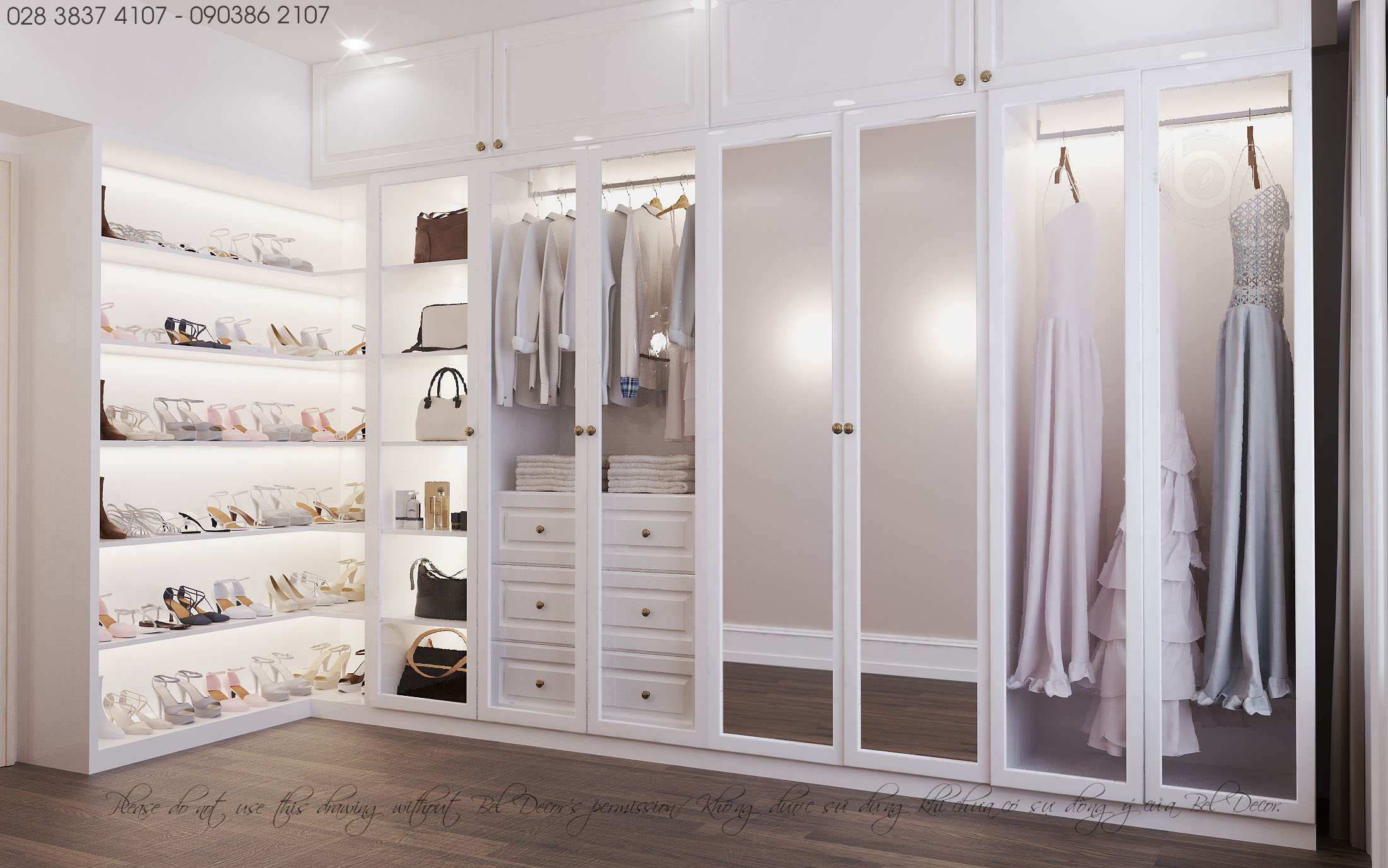 thiết kế nội thất chung cư tại Hồ Chí Minh THIẾT KẾ NỘI THẤT CĂN HỘ (HO1895) 6 1557475036