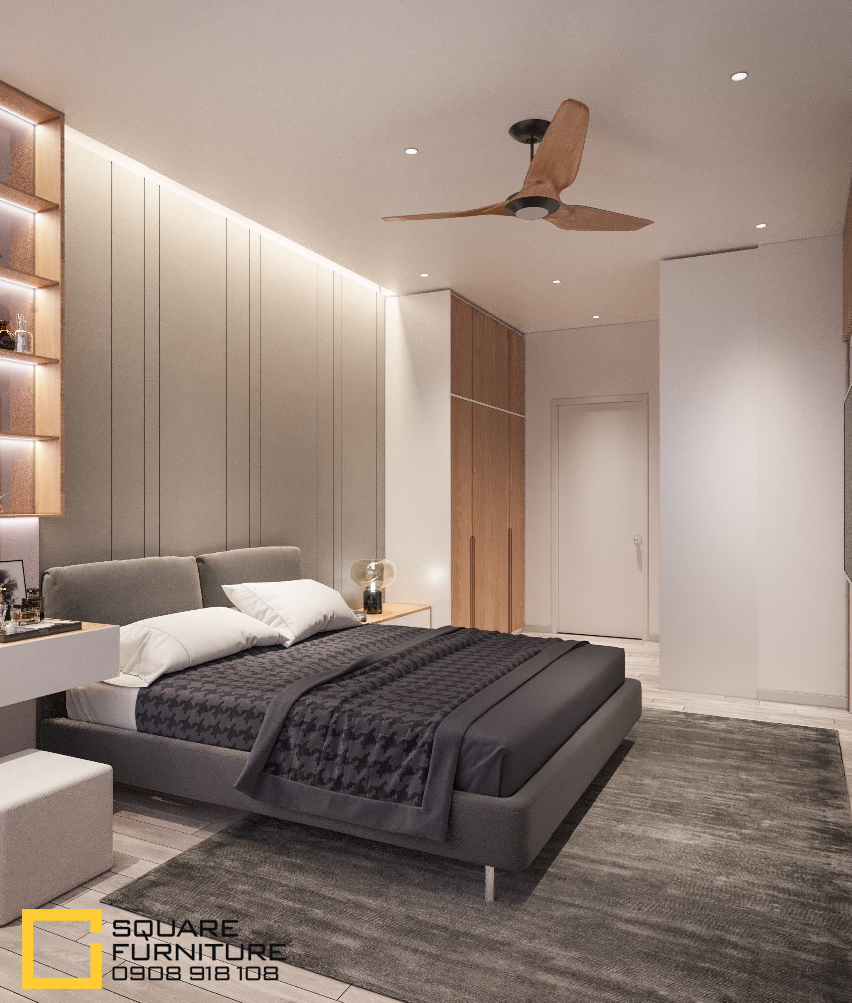 thiết kế nội thất chung cư tại Hồ Chí Minh Căn hộ Haiwaii Đảo Kim Cương 6 1559032087