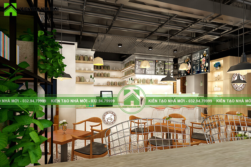 thiết kế nội thất Cafe tại Thanh Hóa THIẾT KẾ QUÁN CAFE ĐỘC, LẠ, CỰC CHẤT TẠI THANH HÓA NT1835 4 1559450610
