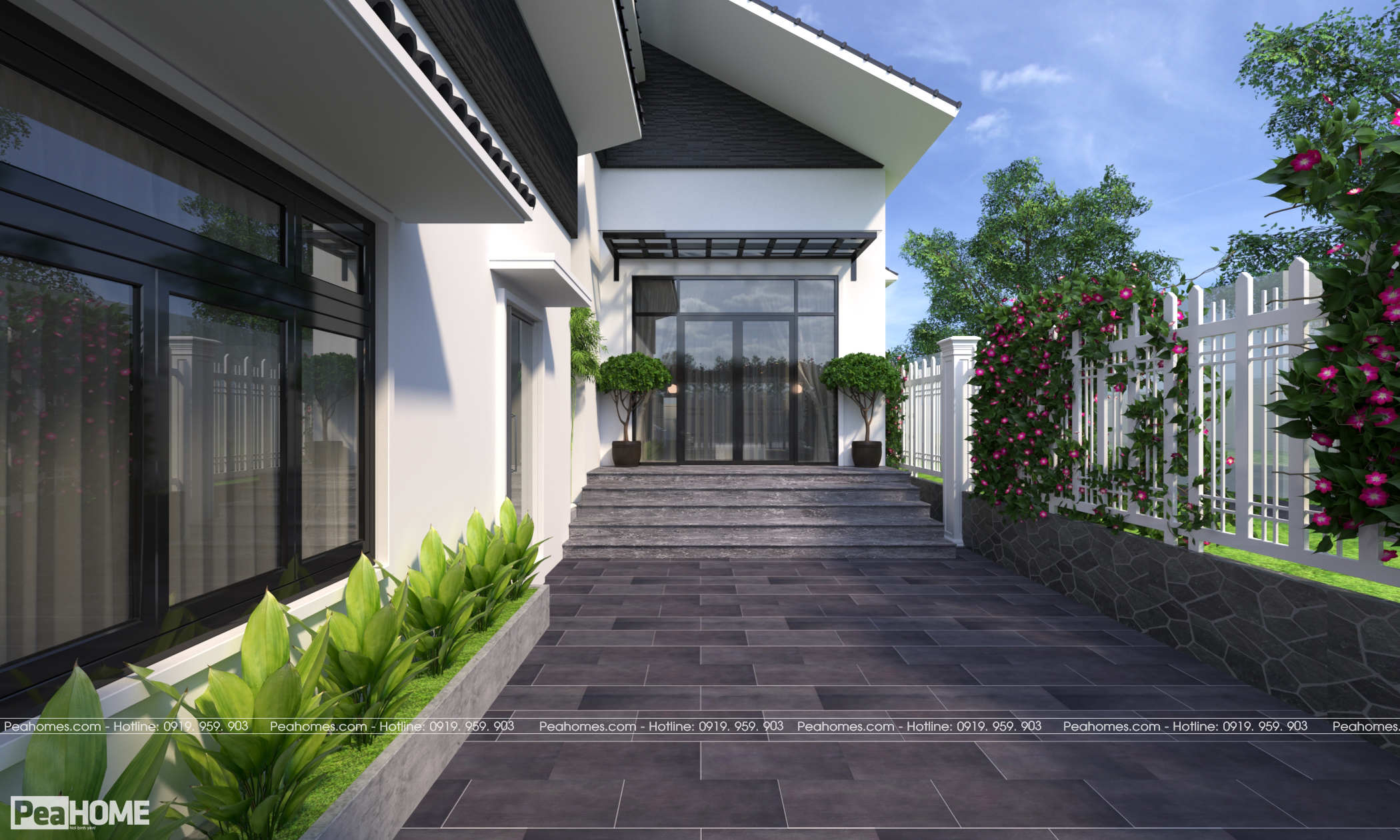 thiết kế Nhà Mặt Phố 1 tầng tại Hải Phòng THIẾT KẾ NHÀ PHỐ 1 TẦNG 3 1559893823