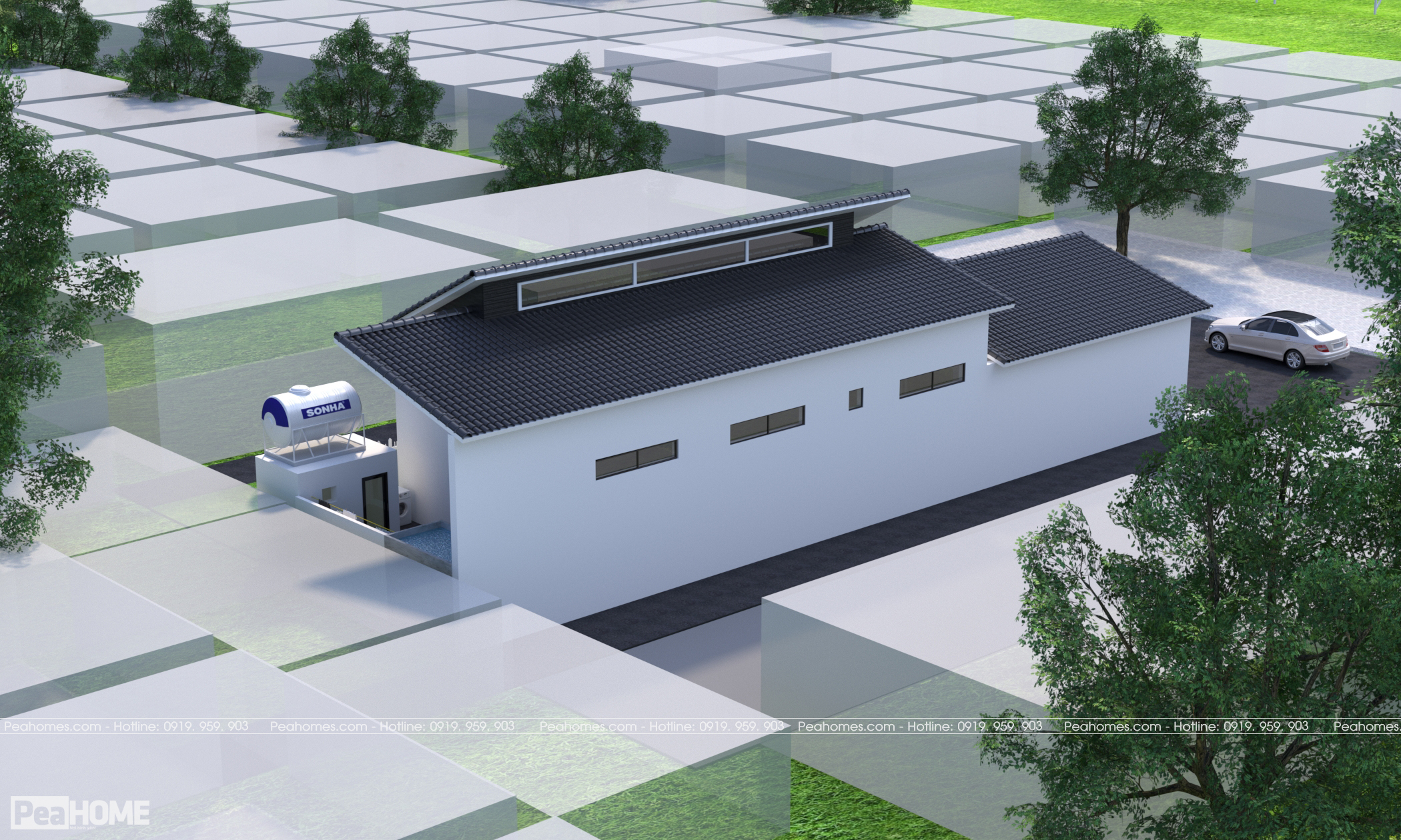 thiết kế Nhà Mặt Phố 1 tầng tại Hải Phòng THIẾT KẾ NHÀ PHỐ 1 TẦNG 5 1559893823