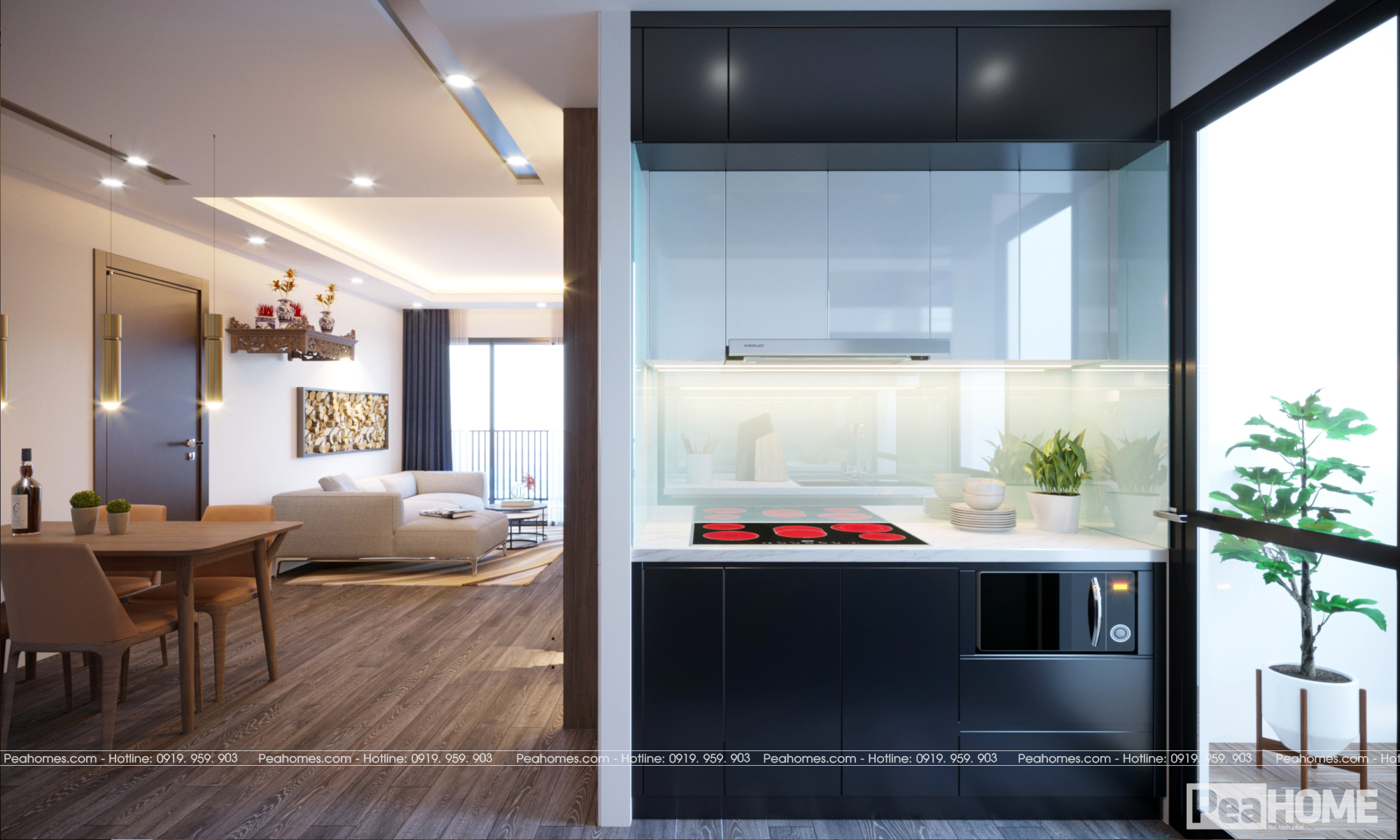 thiết kế nội thất chung cư tại Hà Nội NỘI THẤT CHUNG CƯ  8 1559896495