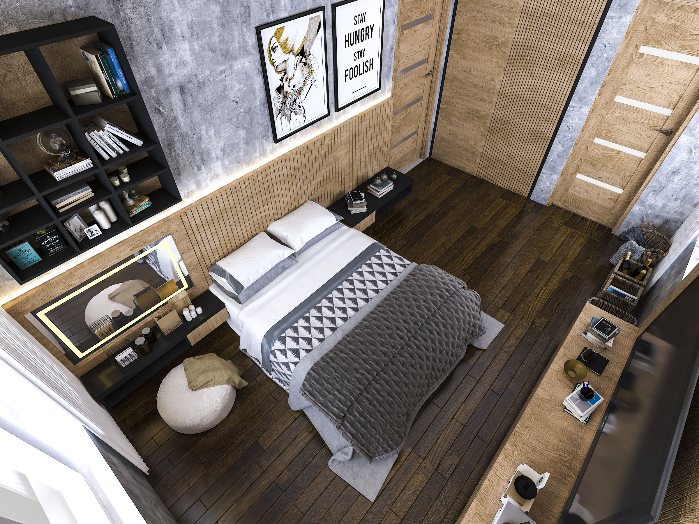 thiết kế nội thất chung cư tại Hồ Chí Minh Mr. Minh Apartment 11 1561042624