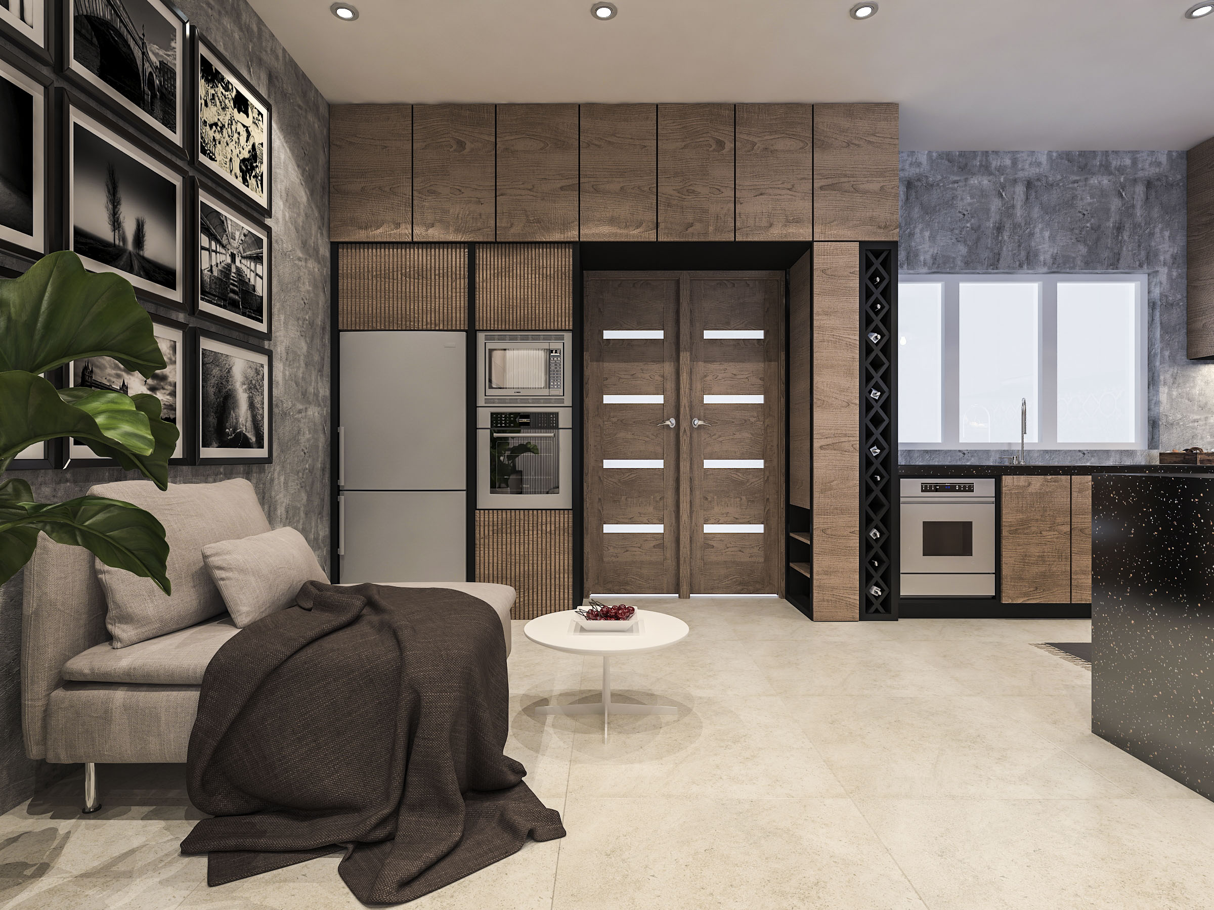 thiết kế nội thất chung cư tại Hồ Chí Minh Mr. Minh Apartment 2 1561042620