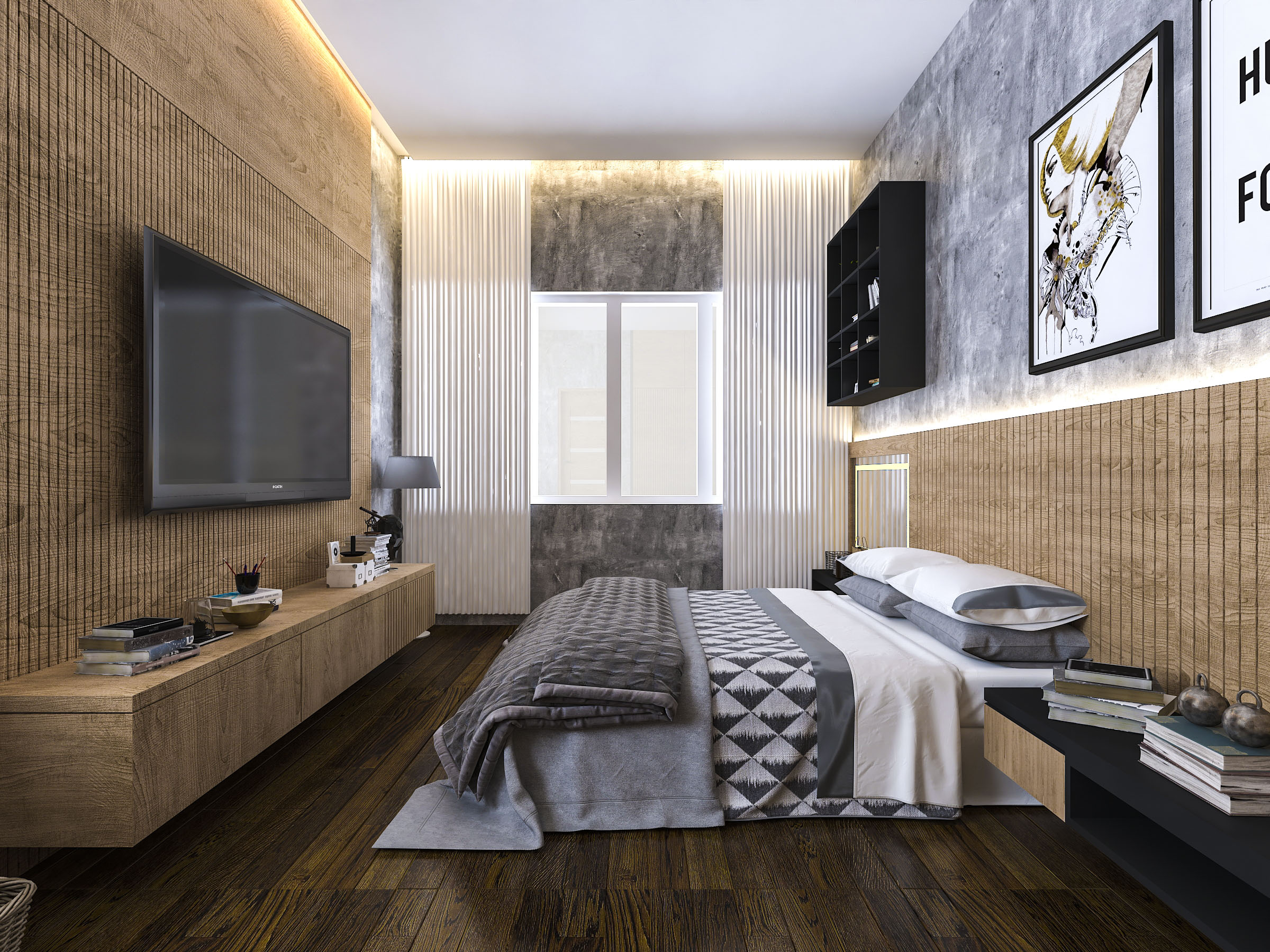 thiết kế nội thất chung cư tại Hồ Chí Minh Mr. Minh Apartment 8 1561042624